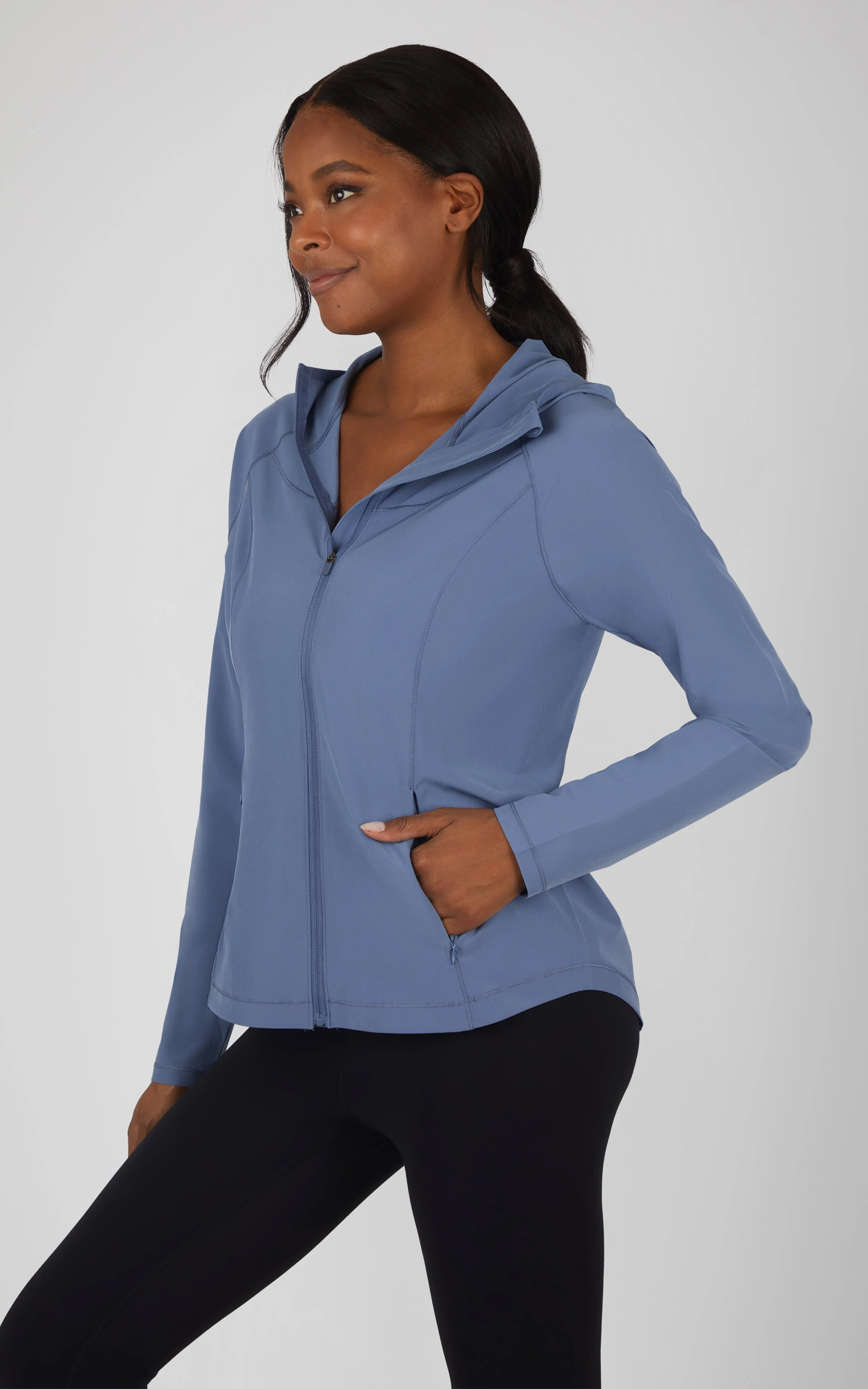 Lightstreme Run It Up Zipper Jacket sold by 90 Degree By Reflex product image thumbnail 5