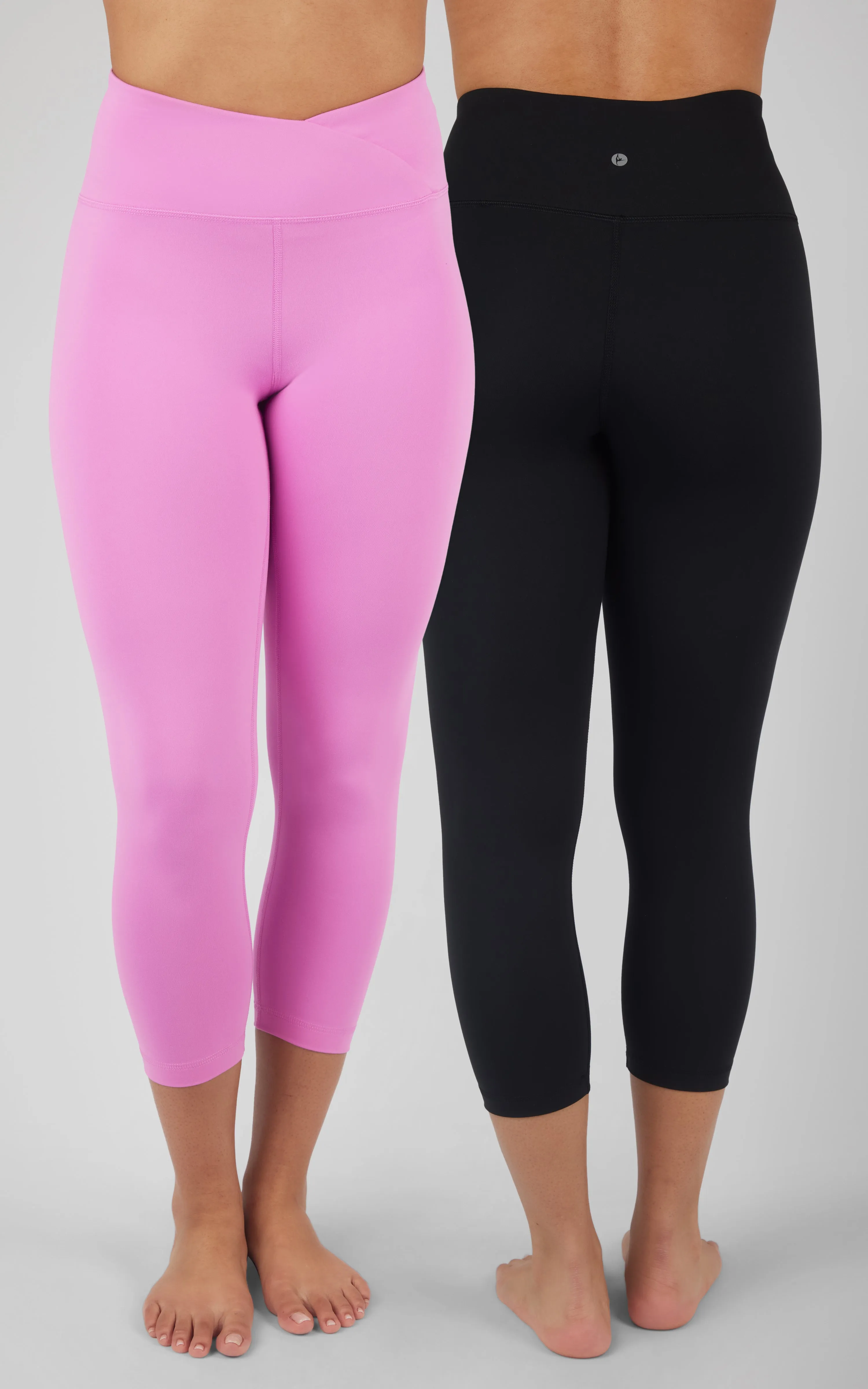 2 PK Interlock Crossover & Everyday Capris sold by 90 Degree By Reflex