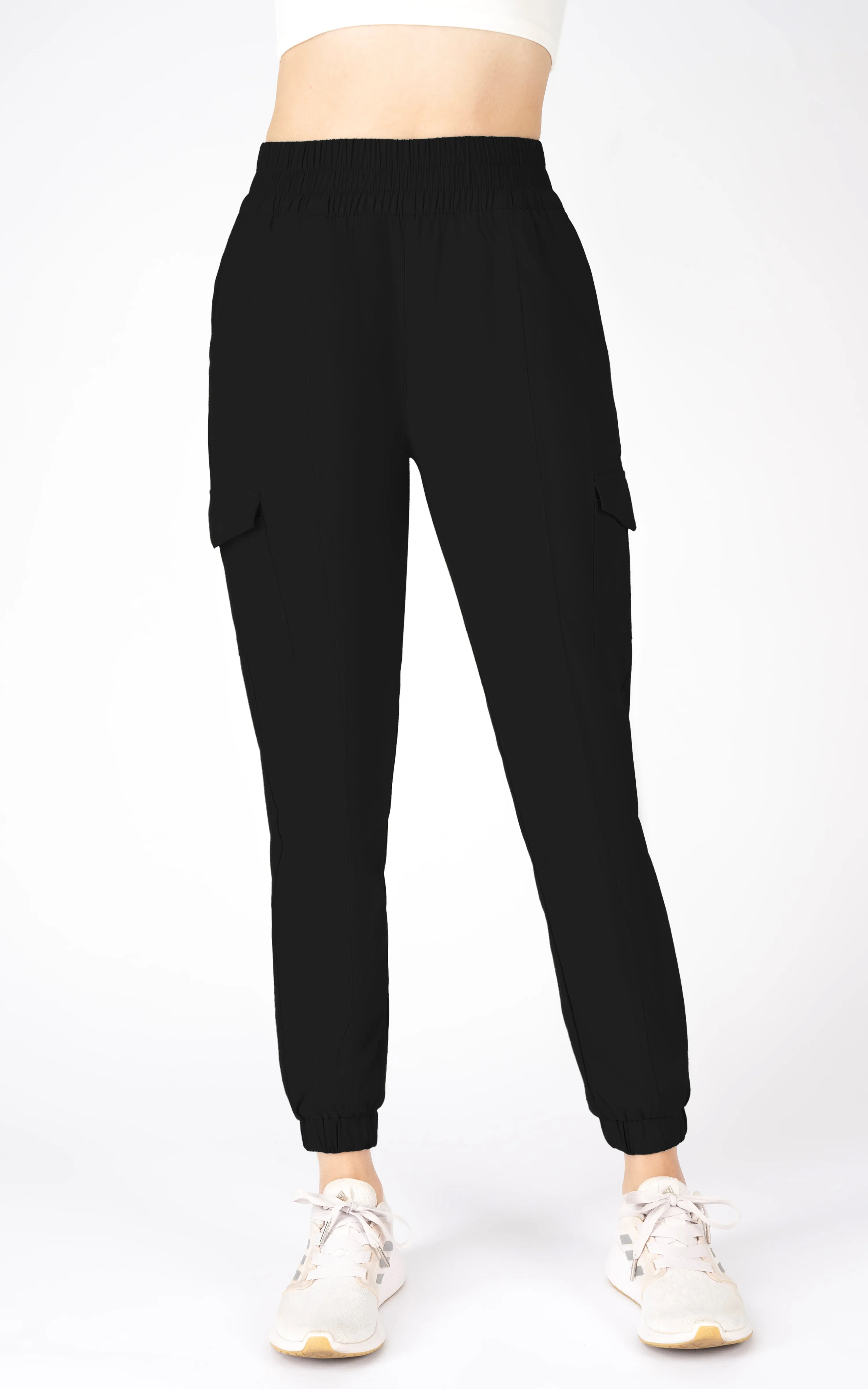 Trekki Trail Path Commuter Outdoor Utility Cargo Jogger w/ Elastic Hem sold by 90 Degree By Reflex product image thumbnail 3