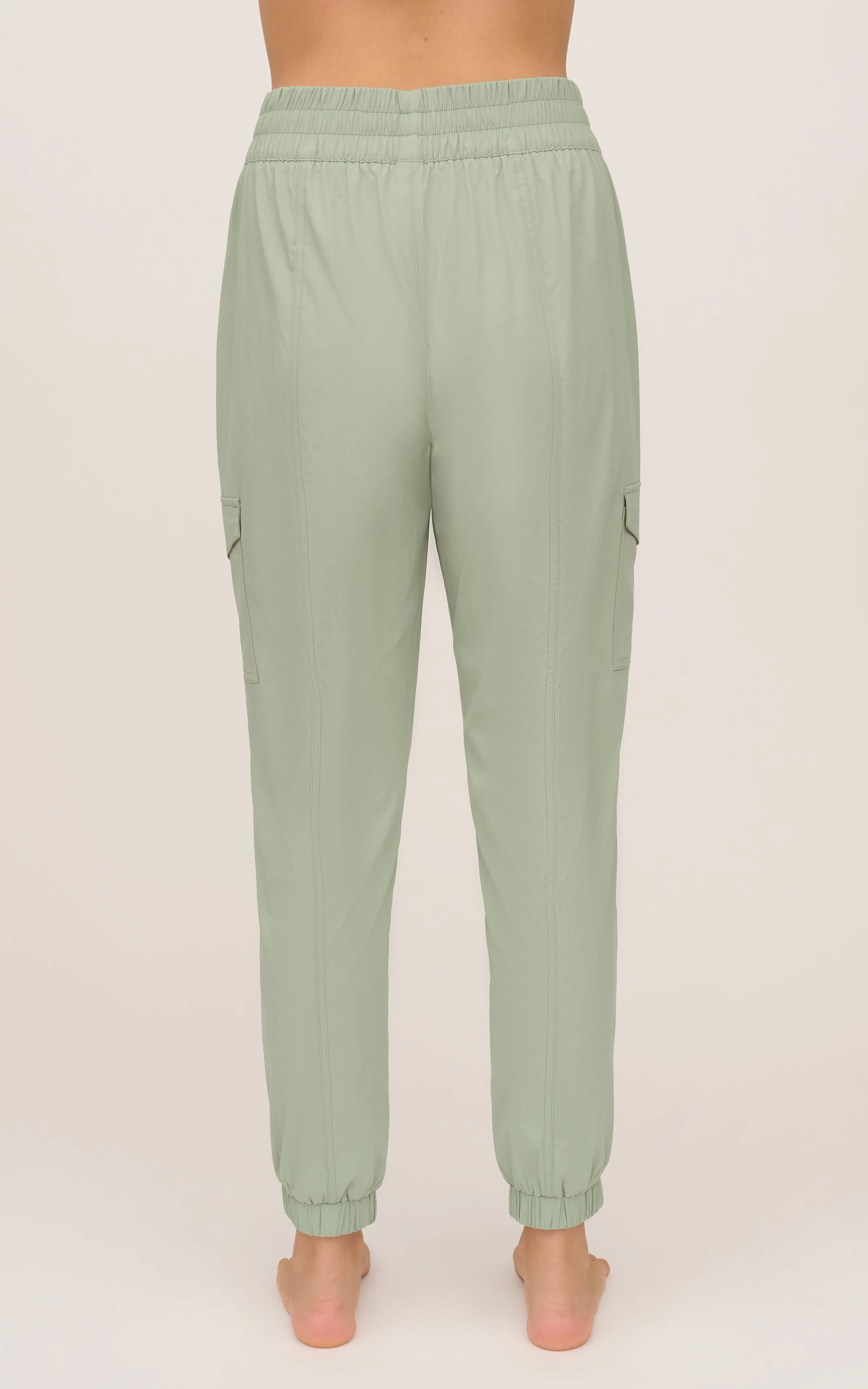 Trekki Trail Path Commuter Outdoor Utility Cargo Jogger w/ Elastic Hem sold by 90 Degree By Reflex product image thumbnail 2