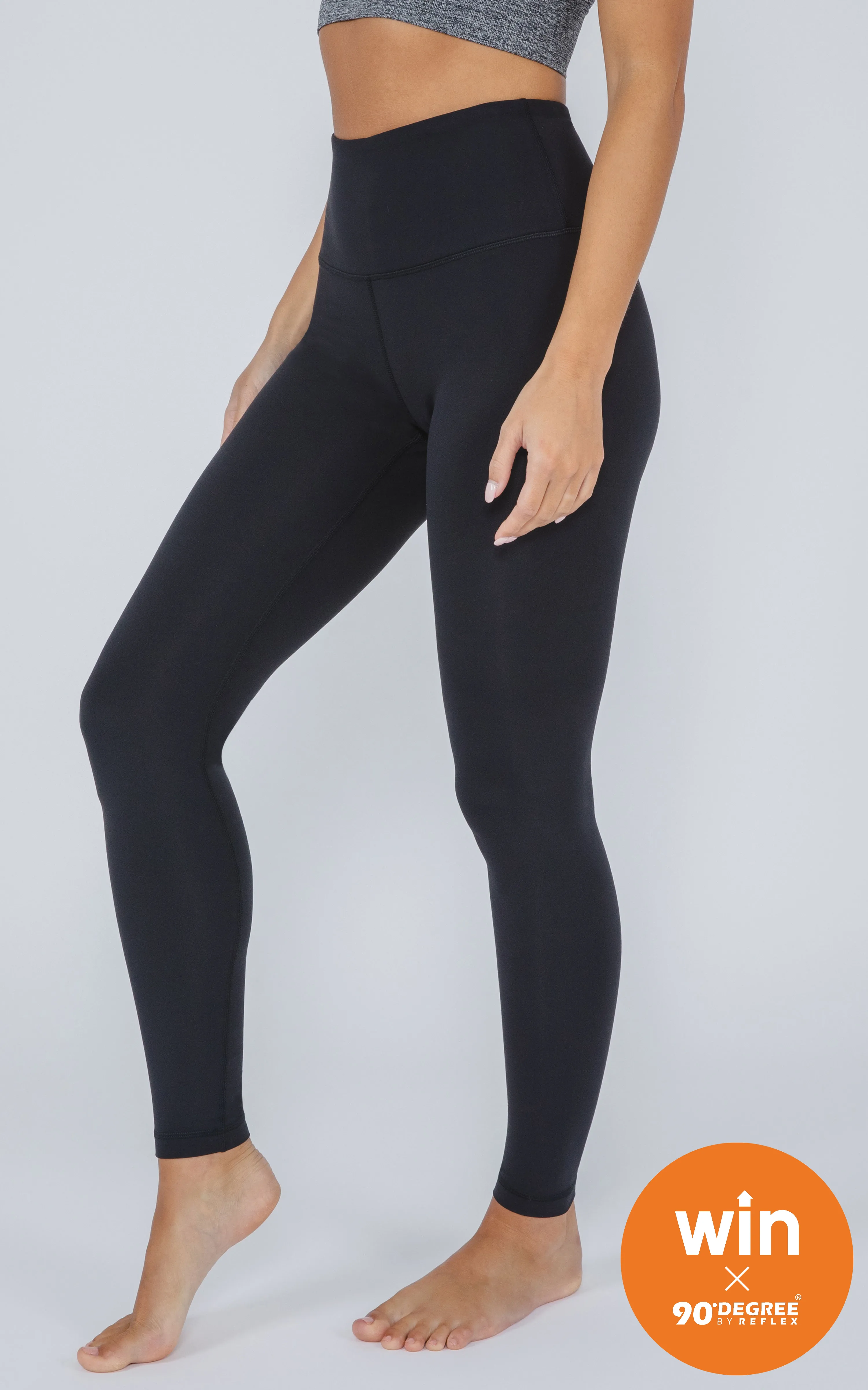 WINNYC Nude Tech Polygiene High Waist Full Length Legging sold by 90 Degree By Reflex