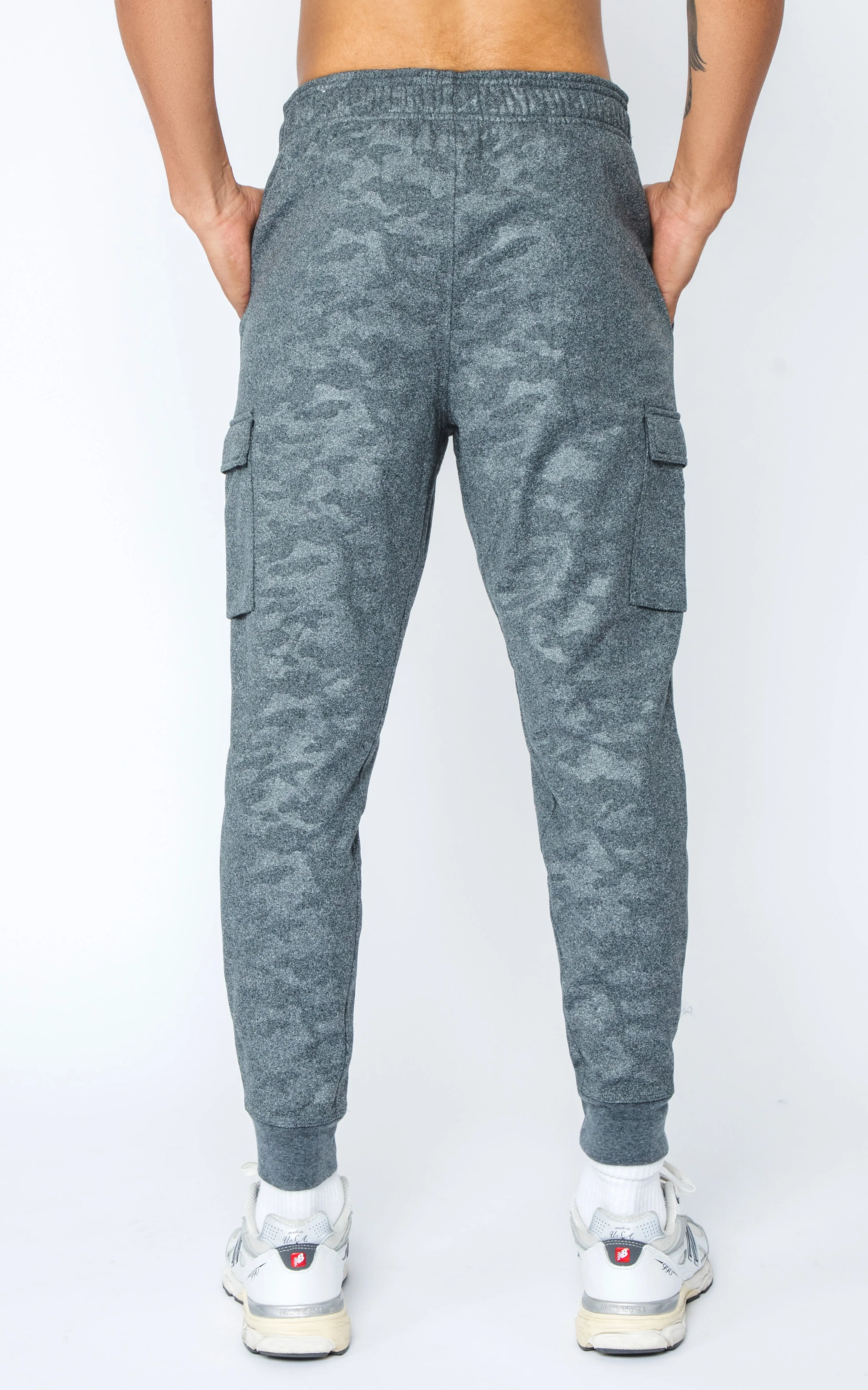 Mens Camo Embossed Cargo Pocket Jogger sold by 90 Degree By Reflex product image thumbnail 4