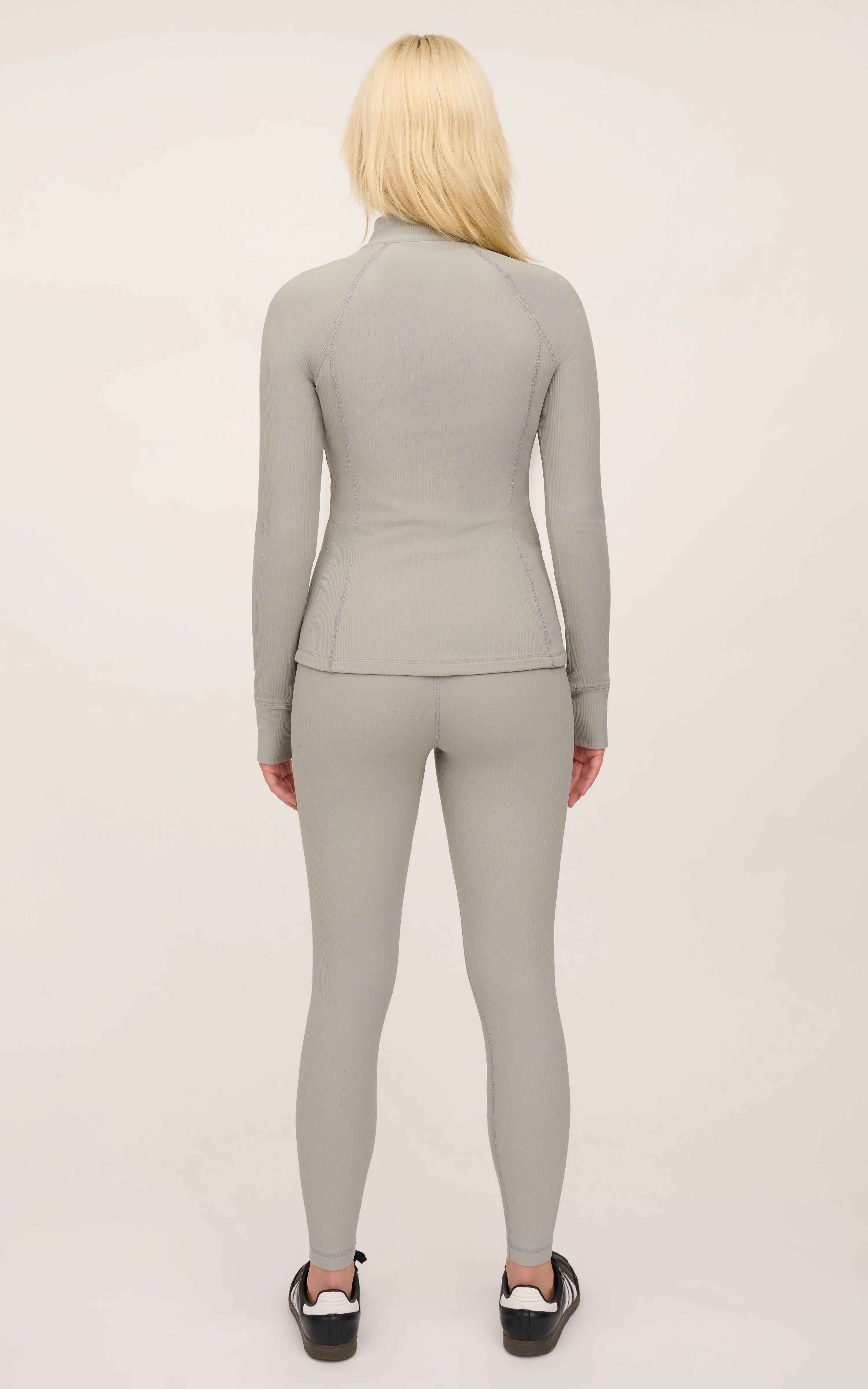 Chill Tech Rib Snap Top + Ankle Tight sold by 90 Degree By Reflex product image thumbnail 2