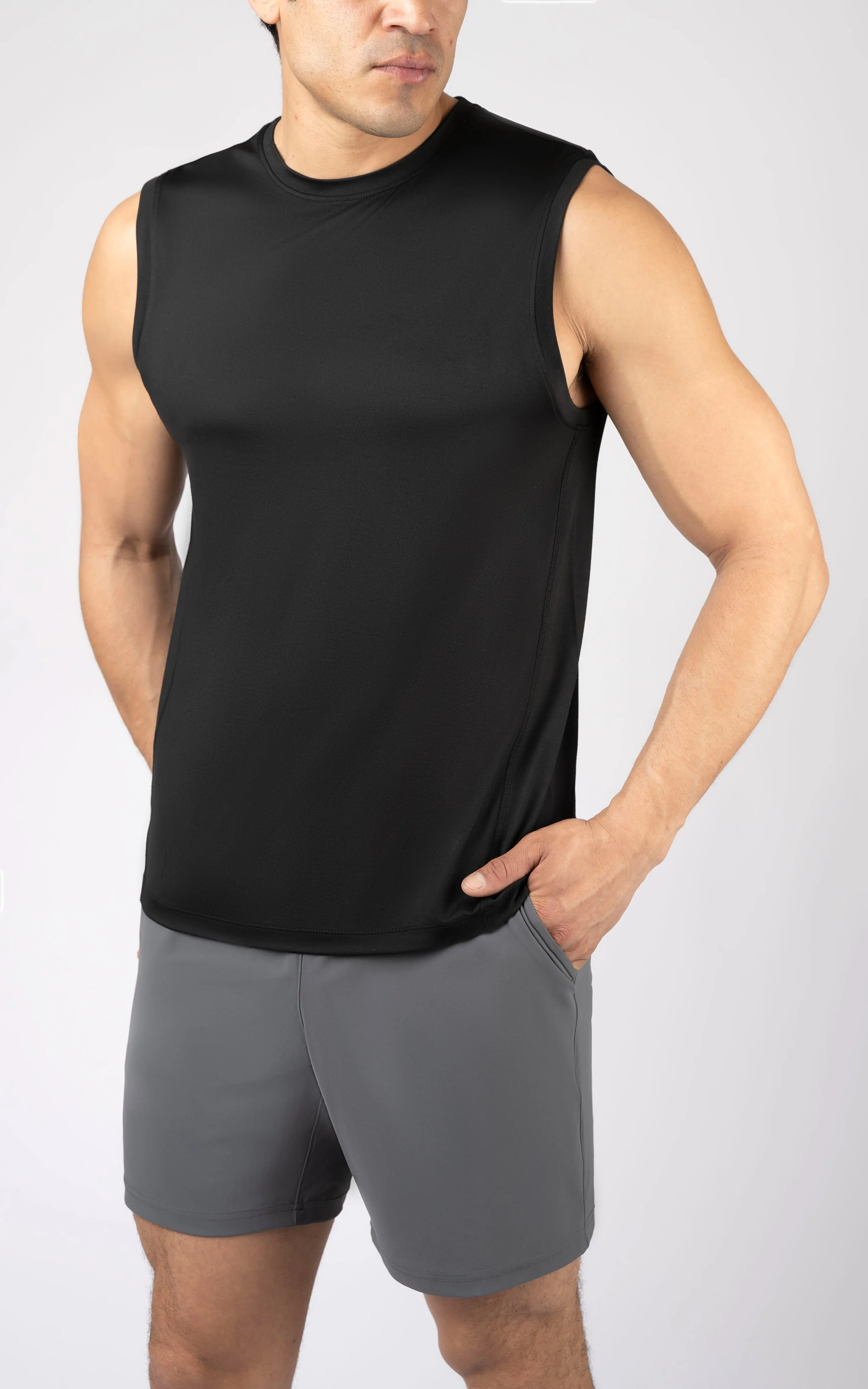 Mens Soft Tech Evolution Muscle Tank sold by 90 Degree By Reflex product image thumbnail 2