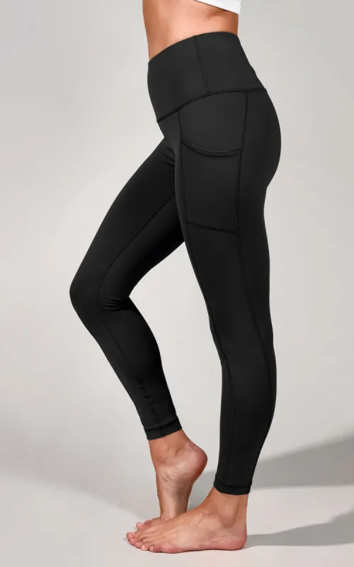 Interlink High Waist Side Pockets 7/8 Ankle sold by 90 Degree By Reflex