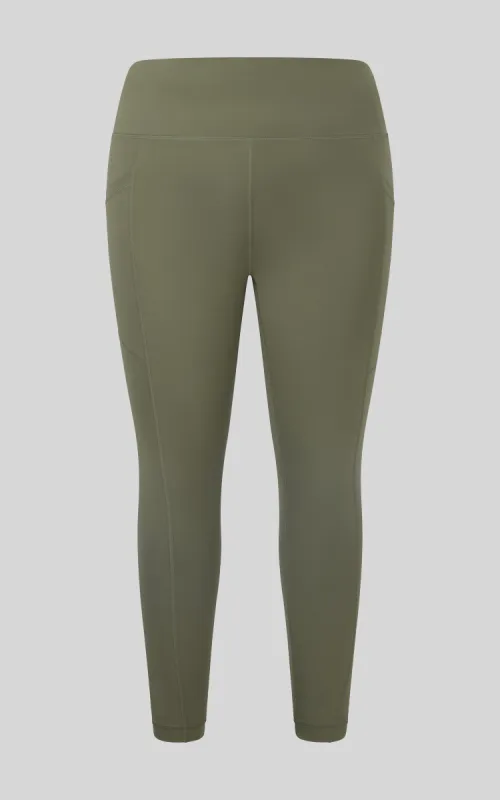 Plus Stretch Pocket Ankle Legging sold by 90 Degree By Reflex