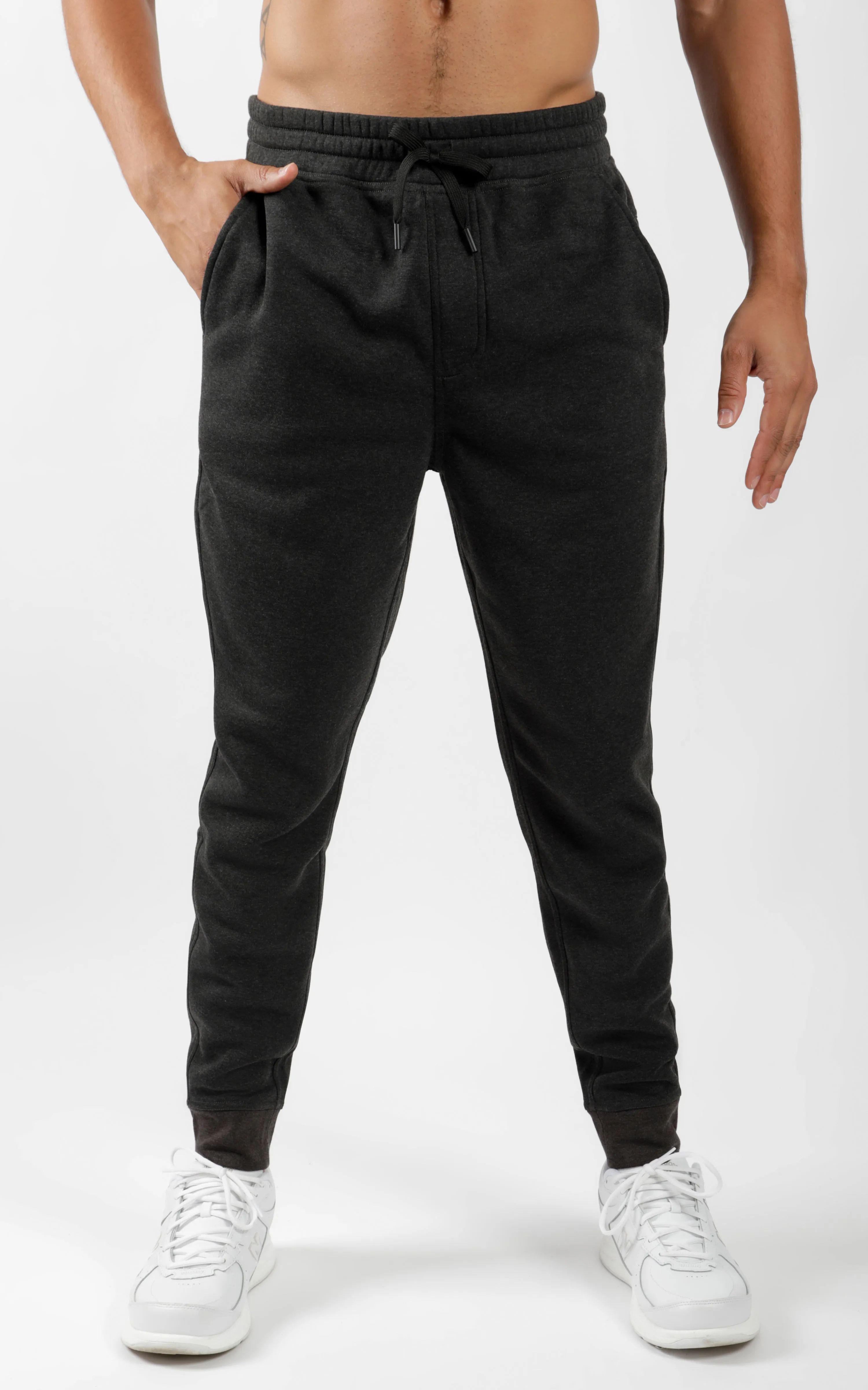 Mens Classic Fleece Side Pocket Jogger sold by 90 Degree By Reflex