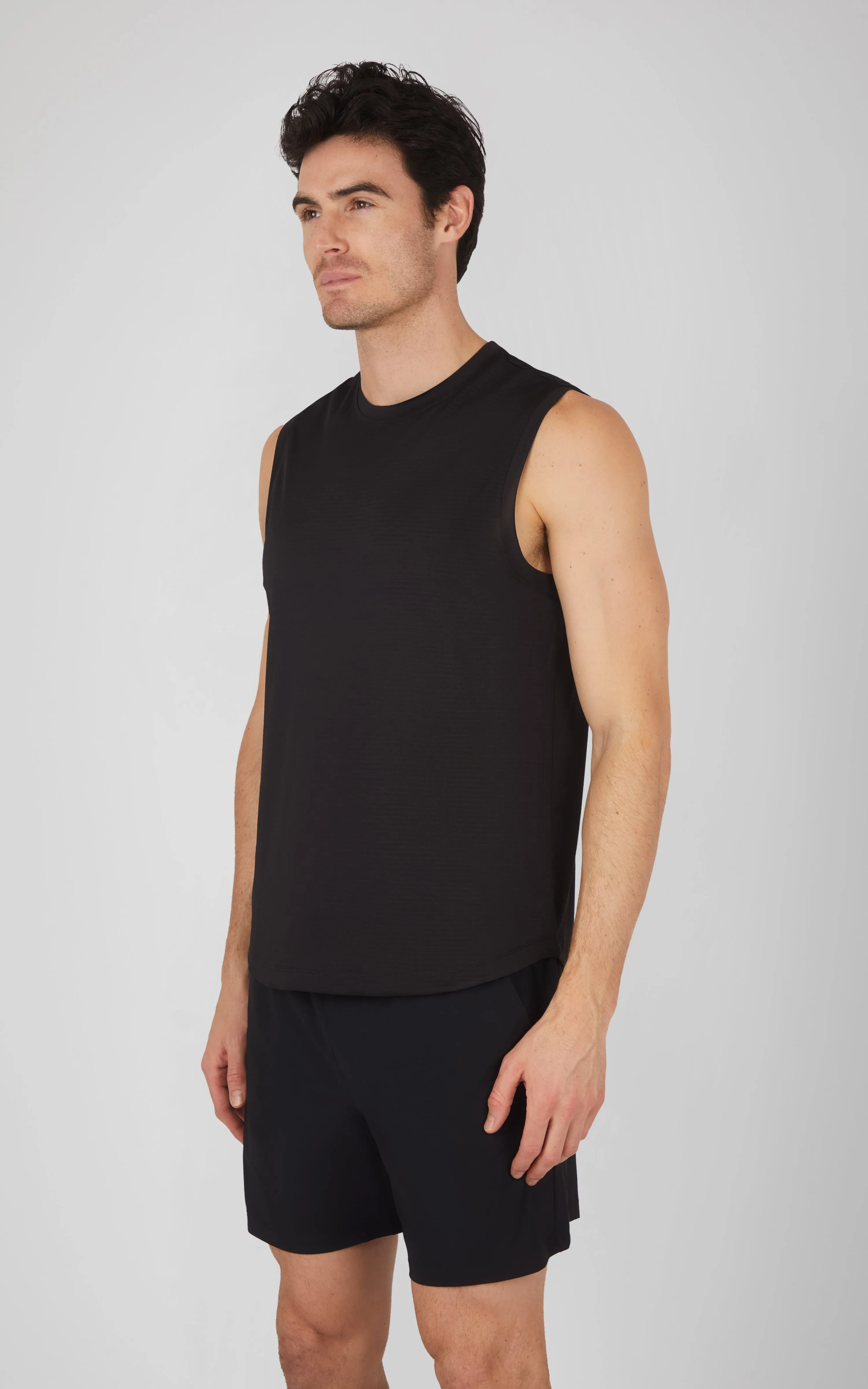 Mens Air Sense Iconic Textured Muscle Tank sold by 90 Degree By Reflex product image thumbnail 5