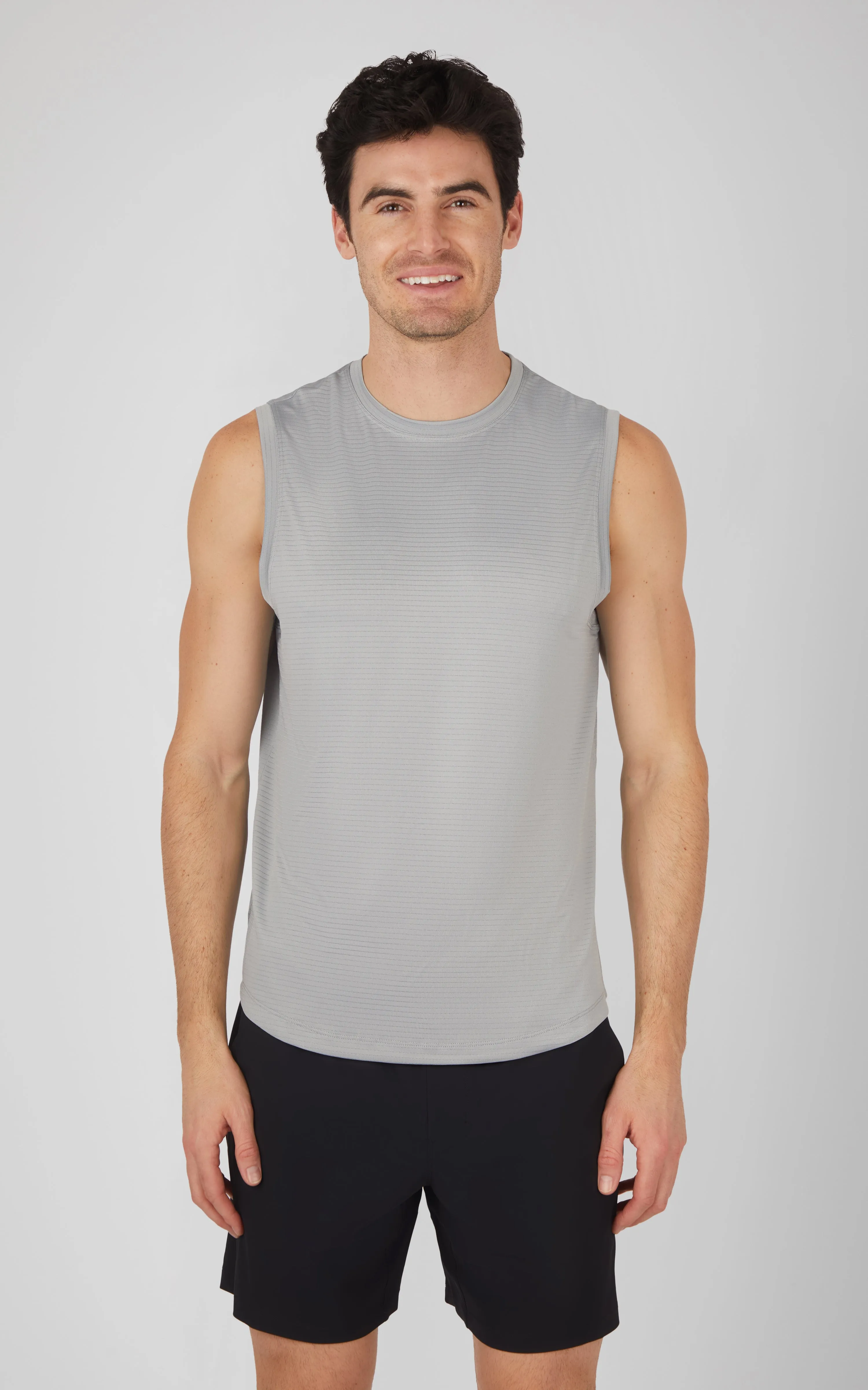 Mens Air Sense Iconic Textured Muscle Tank sold by 90 Degree By Reflex