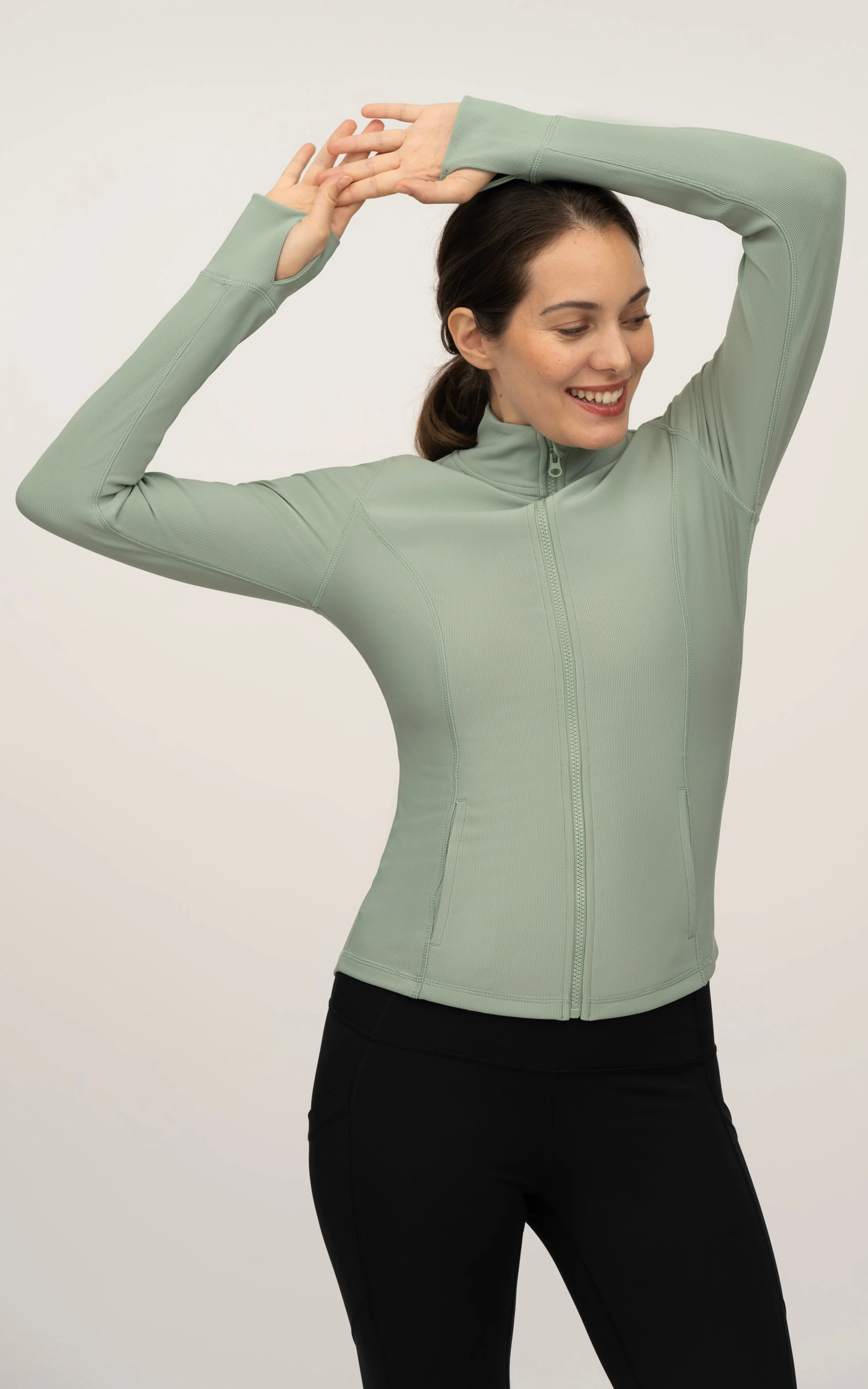 Rib Altitude Full Zip Jacket sold by 90 Degree By Reflex product image thumbnail 3