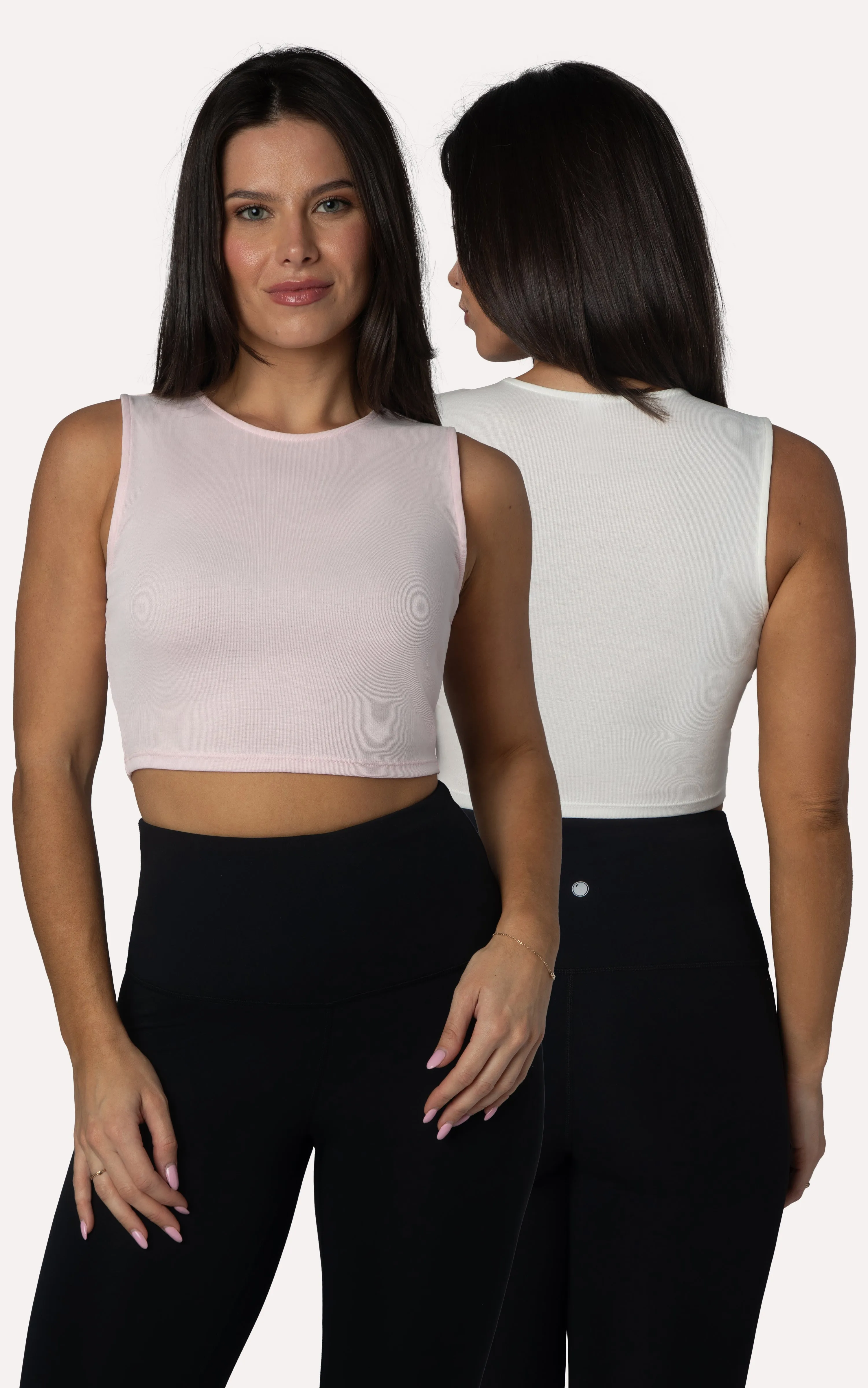 2 Pack Sand Washed Muscle Tank Top sold by 90 Degree By Reflex