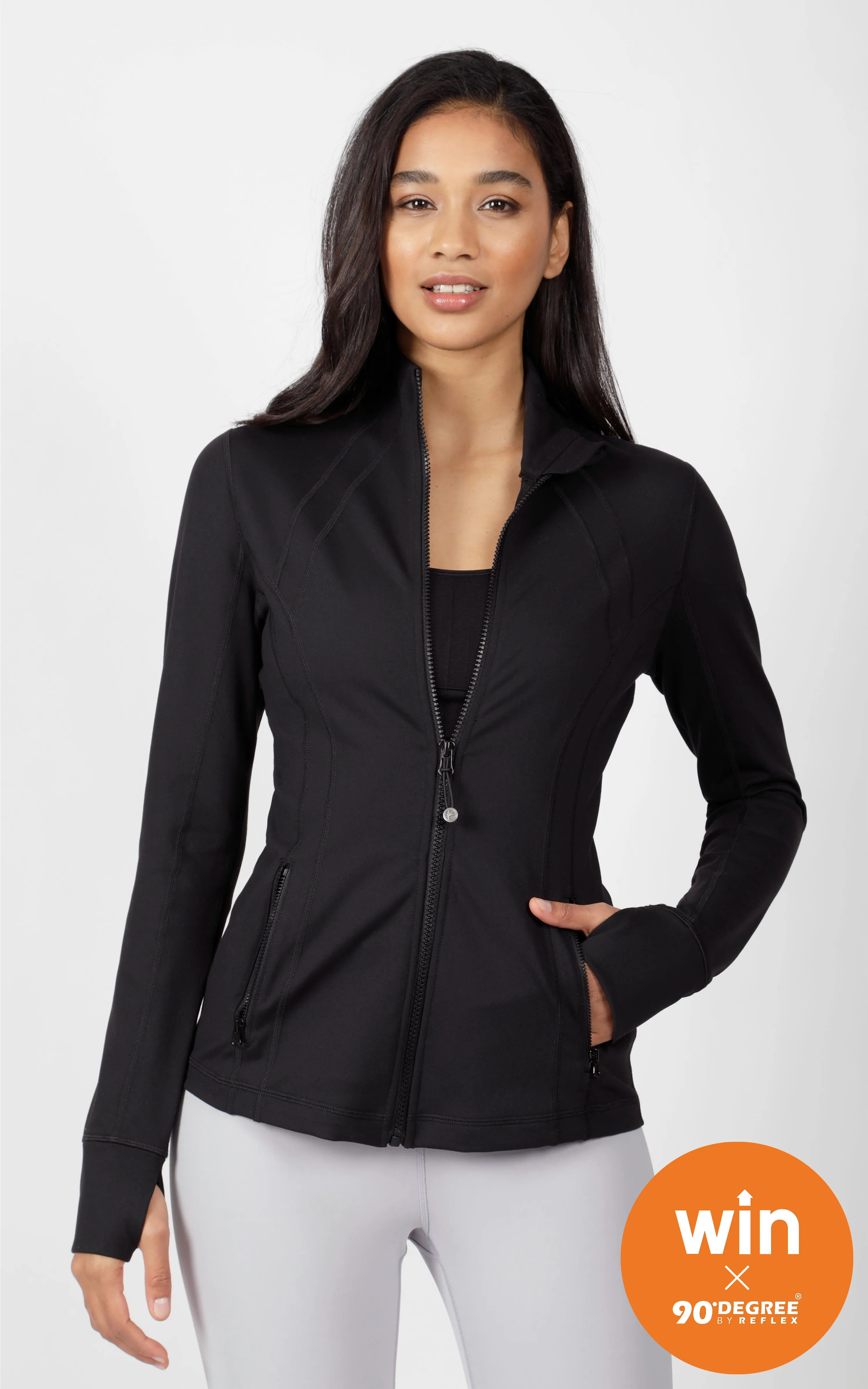 WINNYC Full Zip Runner Jacket sold by 90 Degree By Reflex