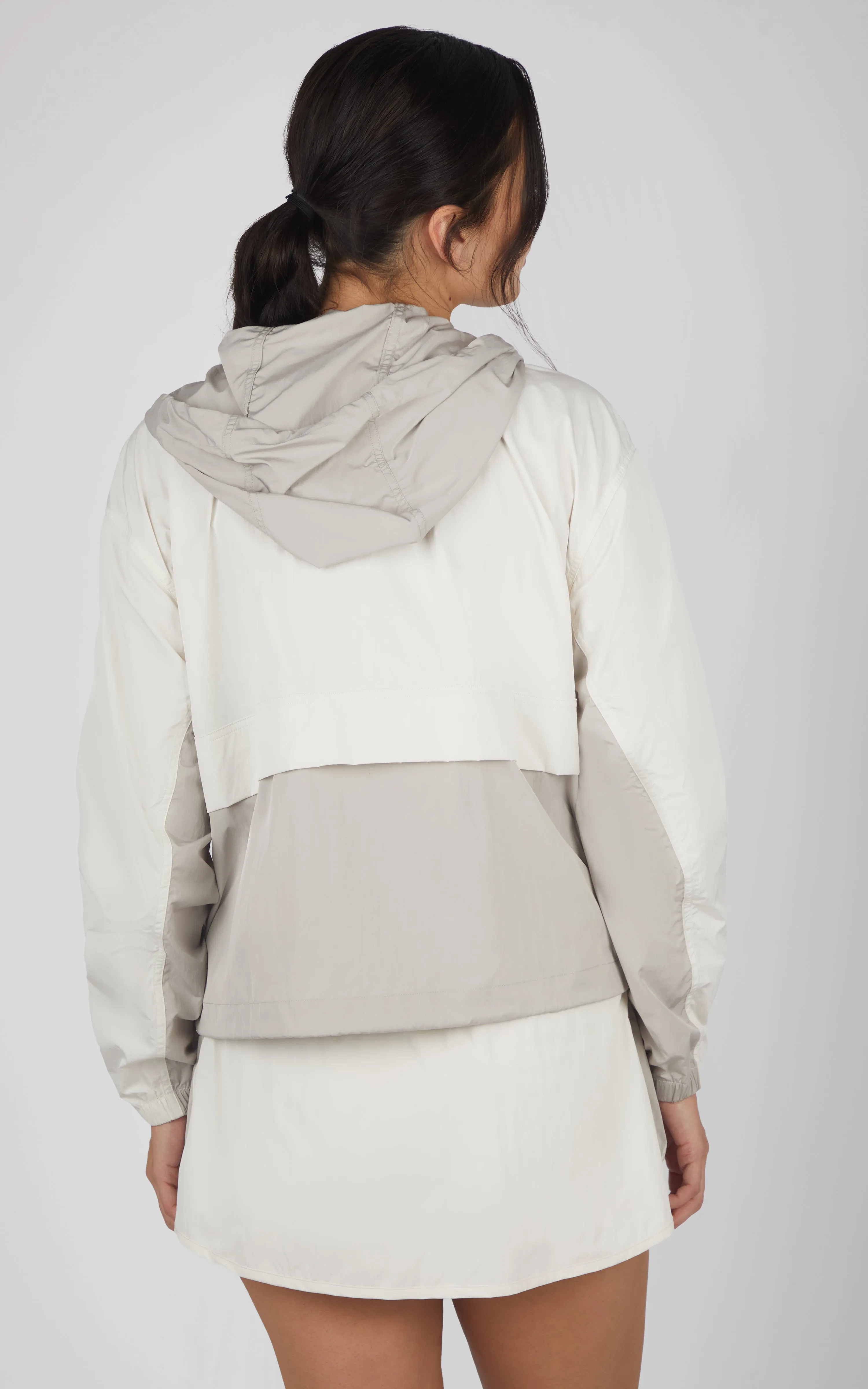 Gardenia Radiant Color Block Tatum Hooded Jacket sold by 90 Degree By Reflex product image thumbnail 4