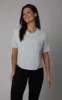 2 Pack Hi Low Short Sleeve Tee sold by 90 Degree By Reflex