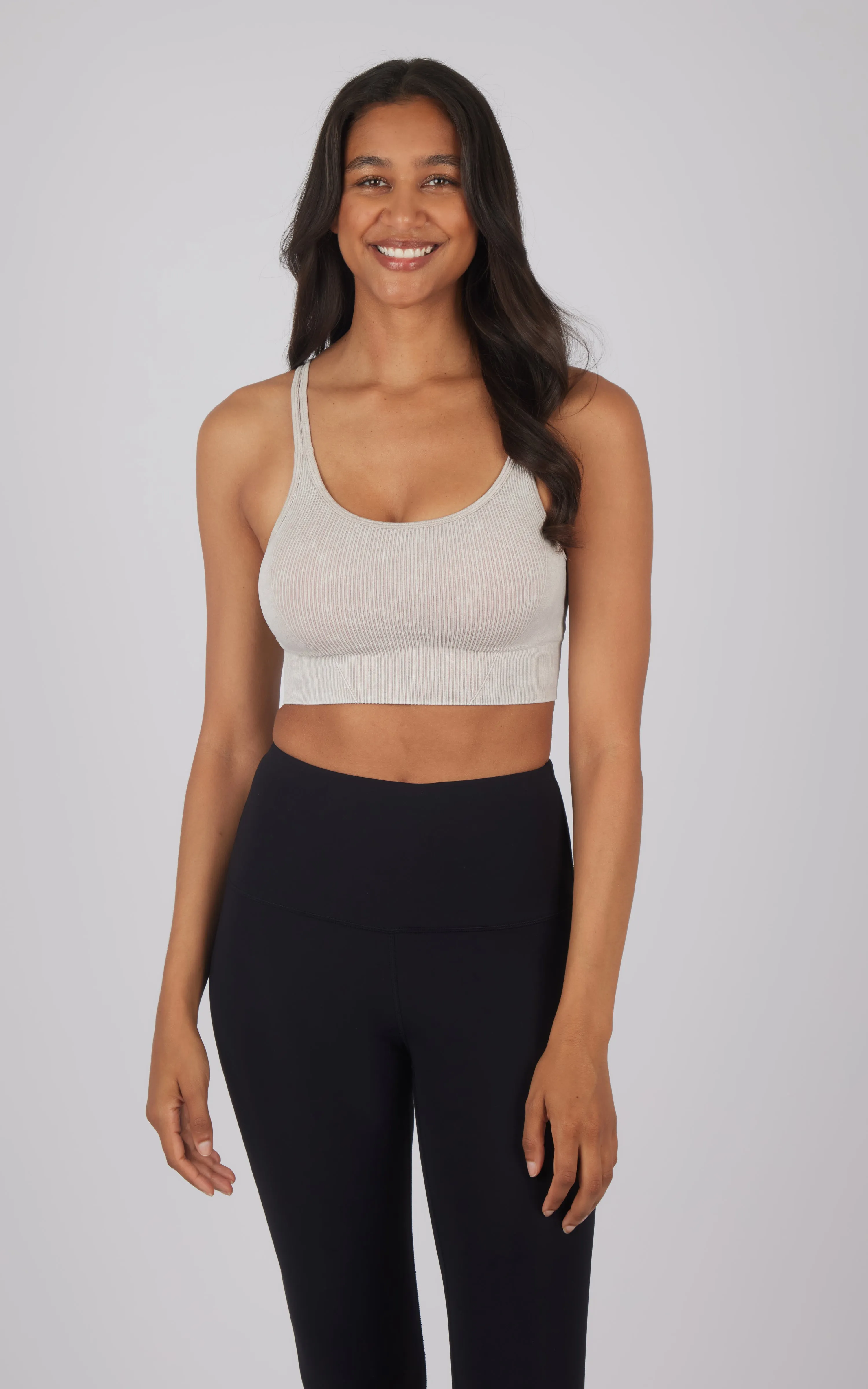 2 Pack Stone Wash Seamless Malibu Seaside Bra sold by 90 Degree By Reflex product image thumbnail 4