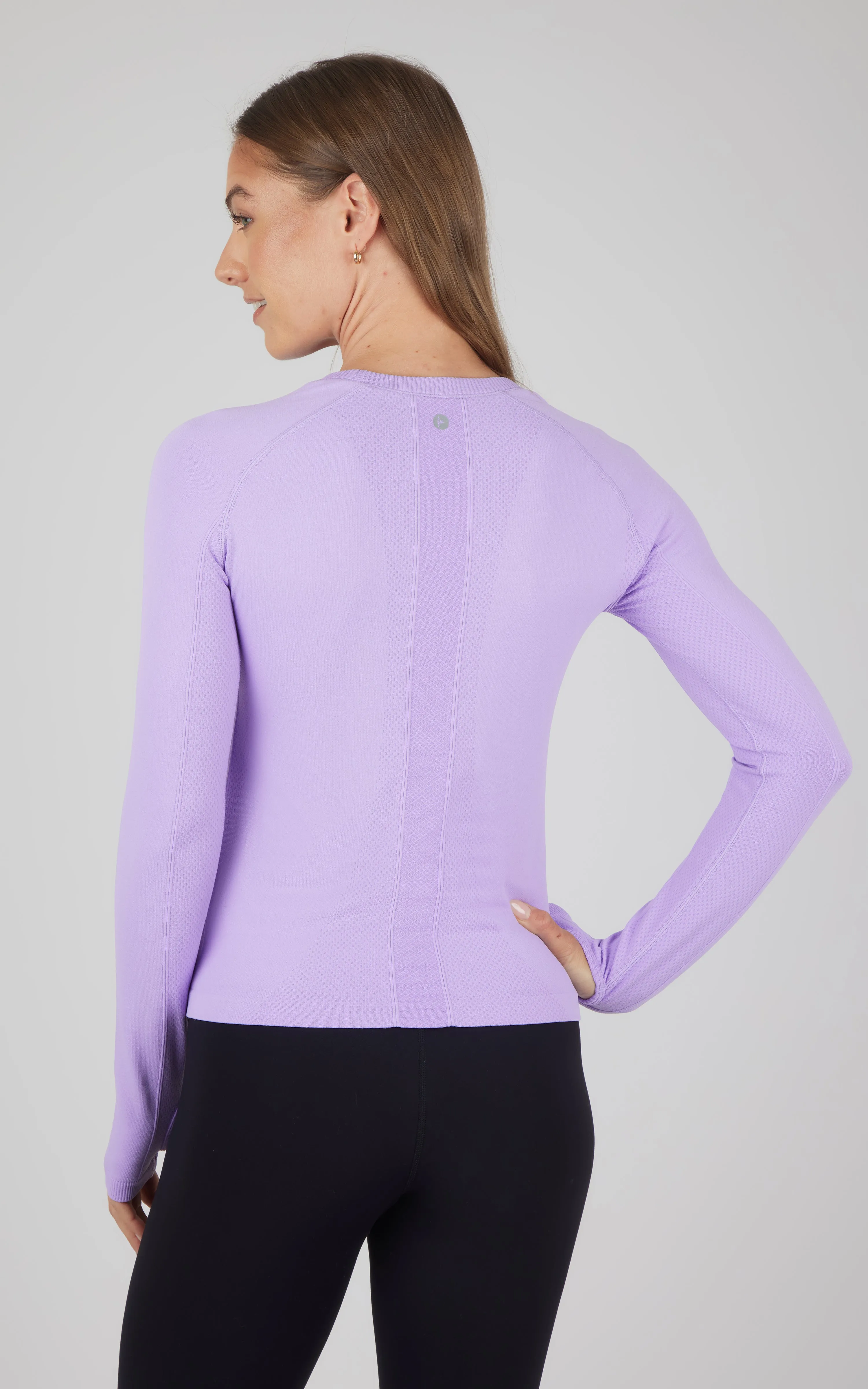 Seamless Long Sleeve Active Shirt sold by 90 Degree By Reflex product image thumbnail 4