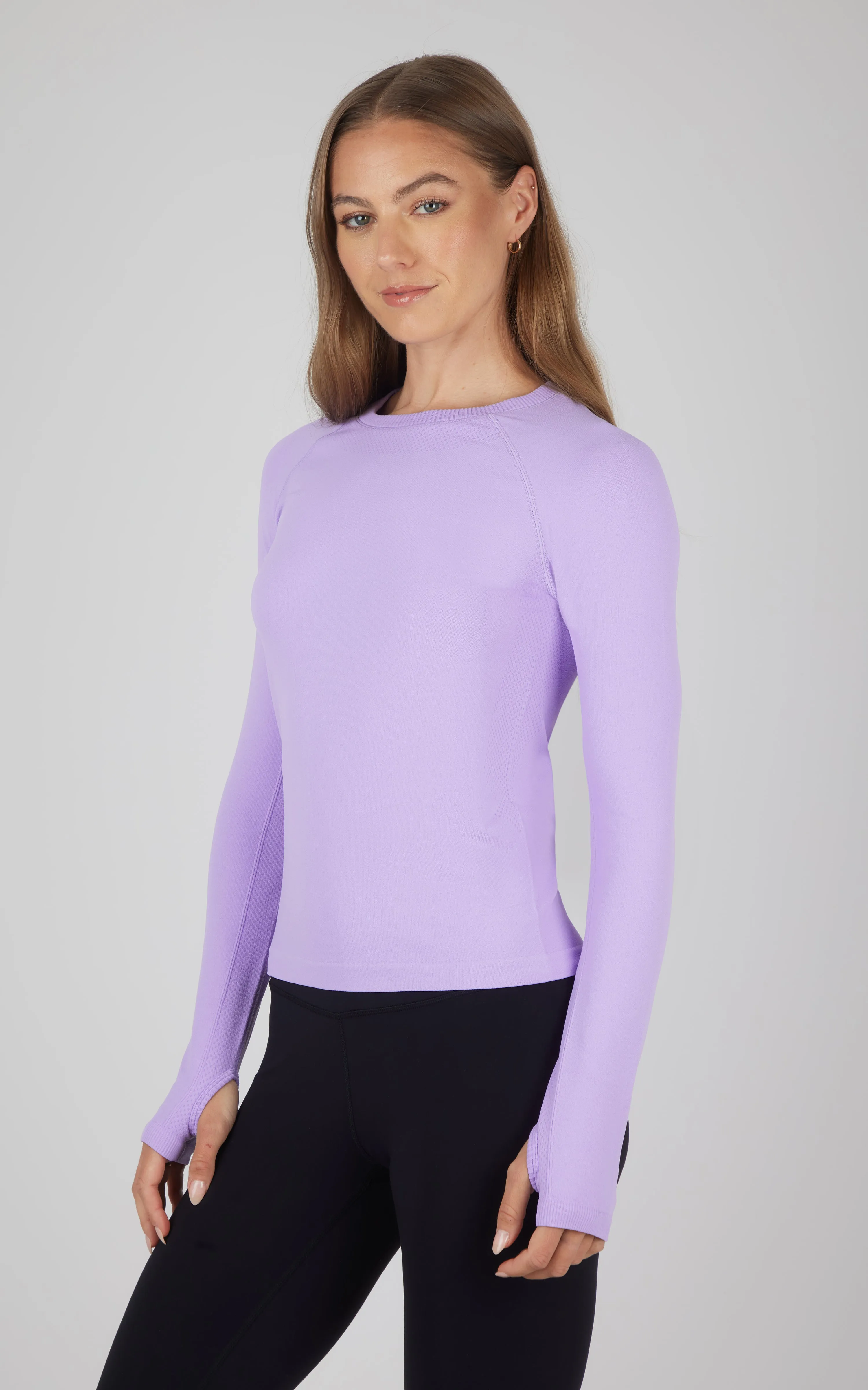 Seamless Long Sleeve Active Shirt sold by 90 Degree By Reflex product image thumbnail 5