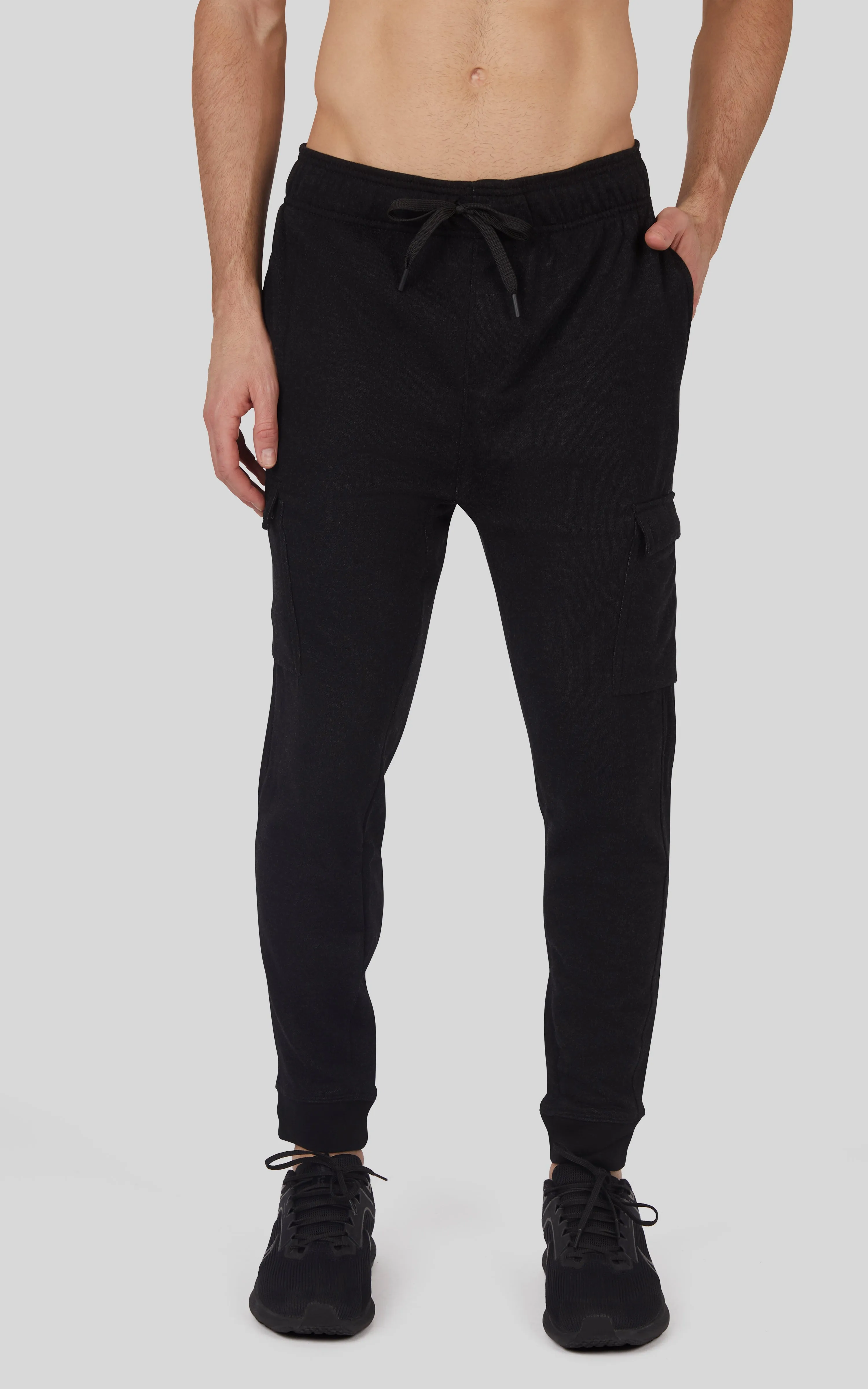 Mens Side Pocket Jogger with Snap Buttons sold by 90 Degree By Reflex product image thumbnail 5