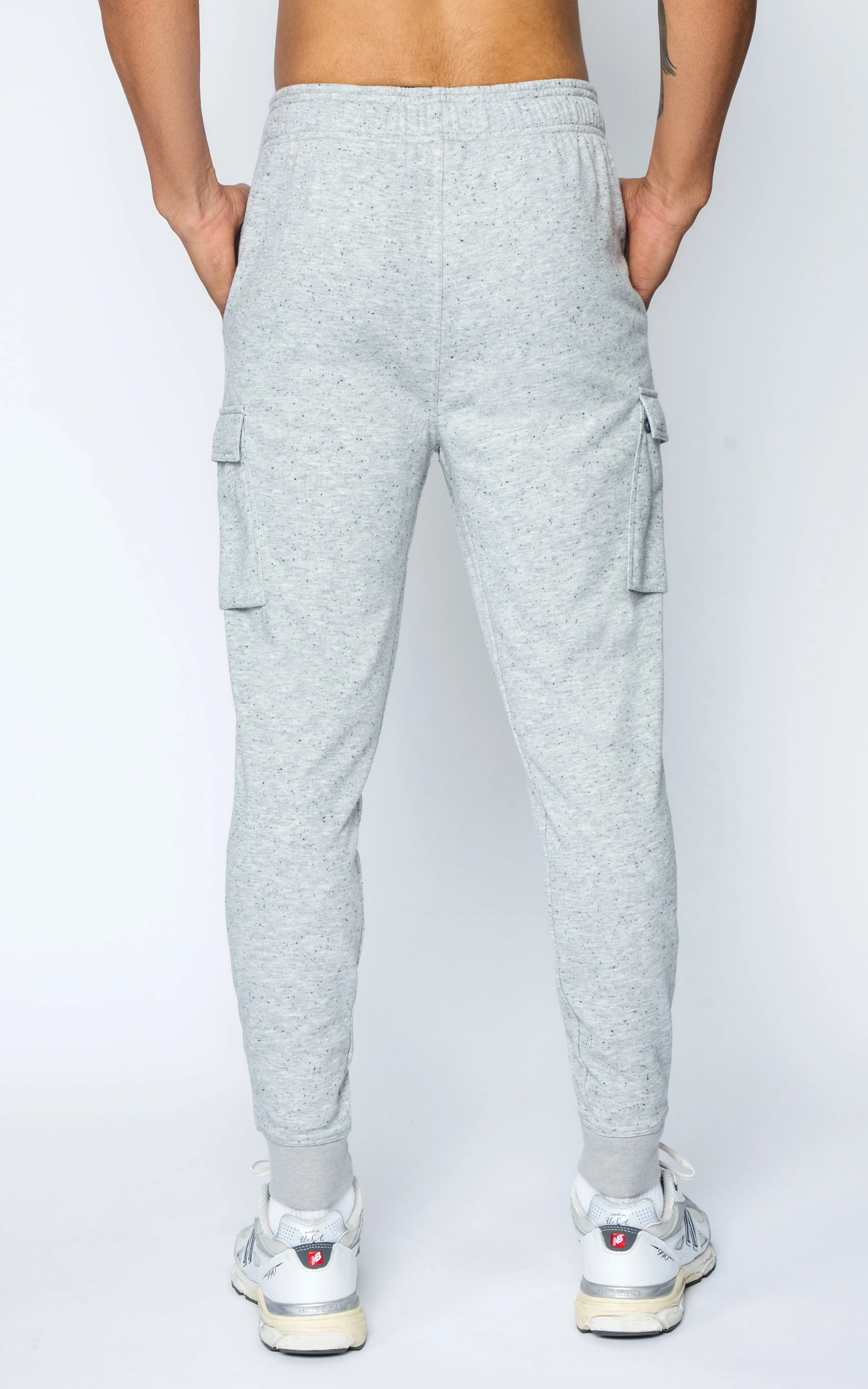 Mens Side Pocket Jogger with Snap Buttons sold by 90 Degree By Reflex product image thumbnail 4