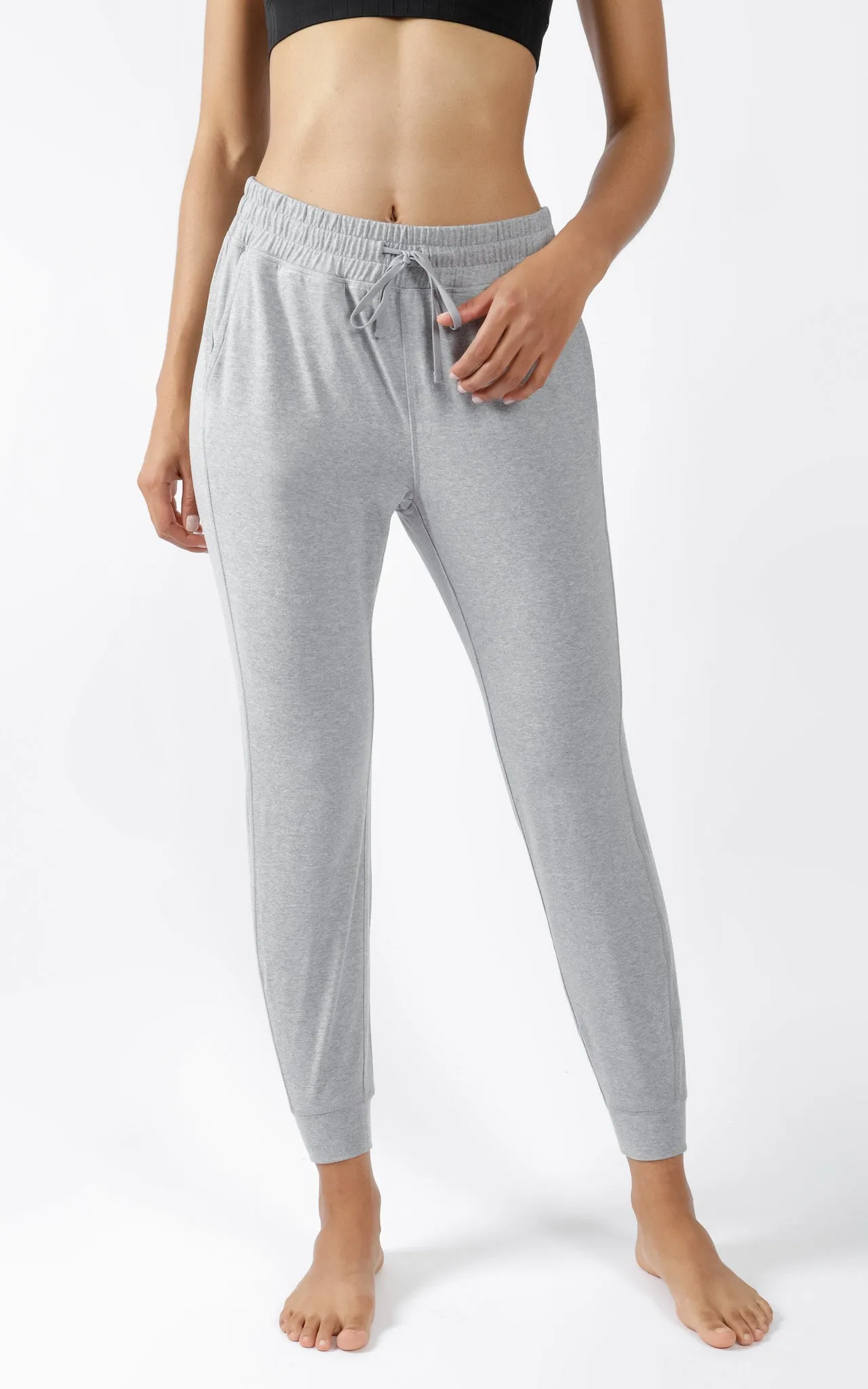 Slim Fit Side Pocket Ankle Jogger sold by 90 Degree By Reflex product image thumbnail 5