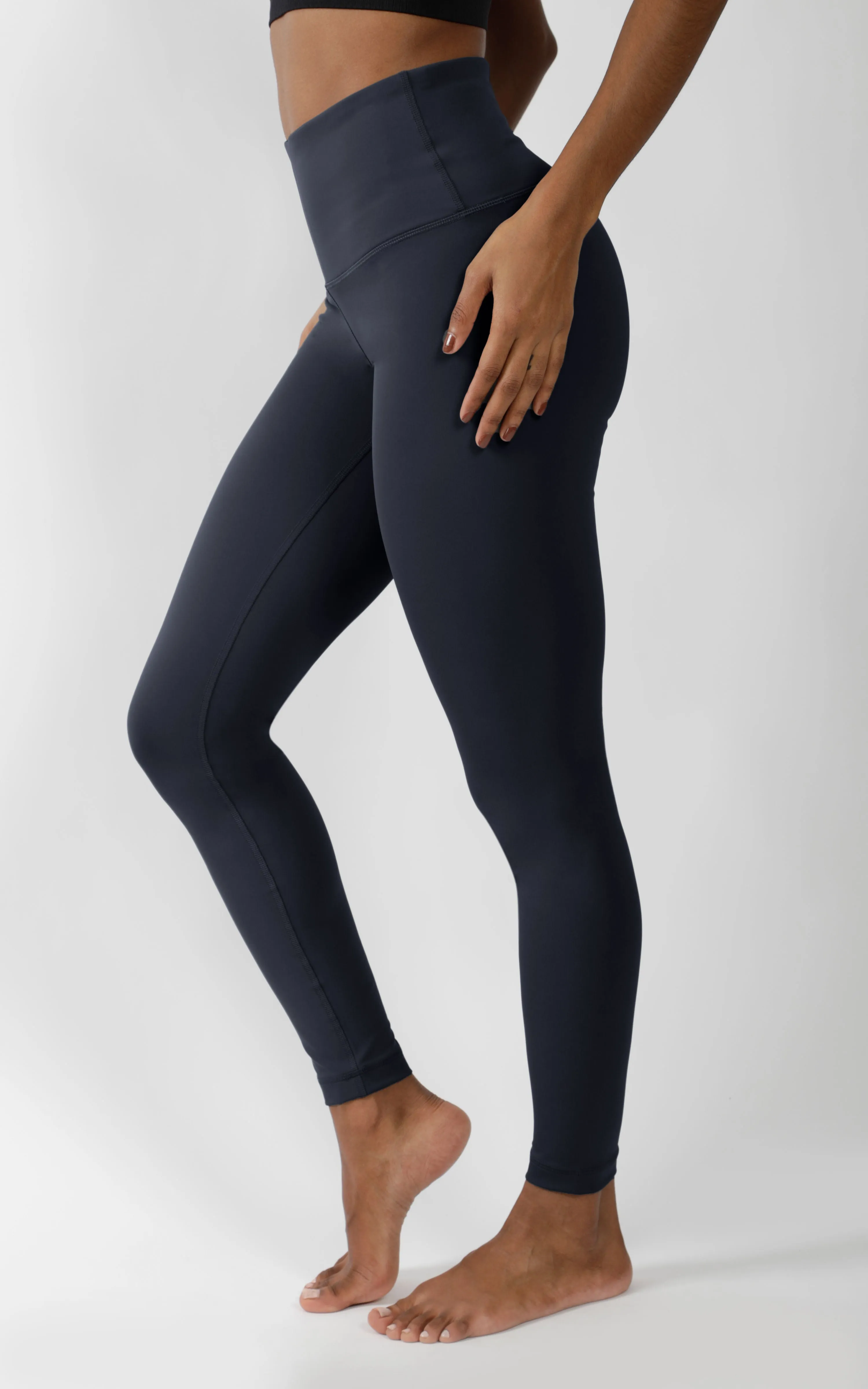 Interlink Squat Proof High Waist Legging sold by 90 Degree By Reflex product image thumbnail 2