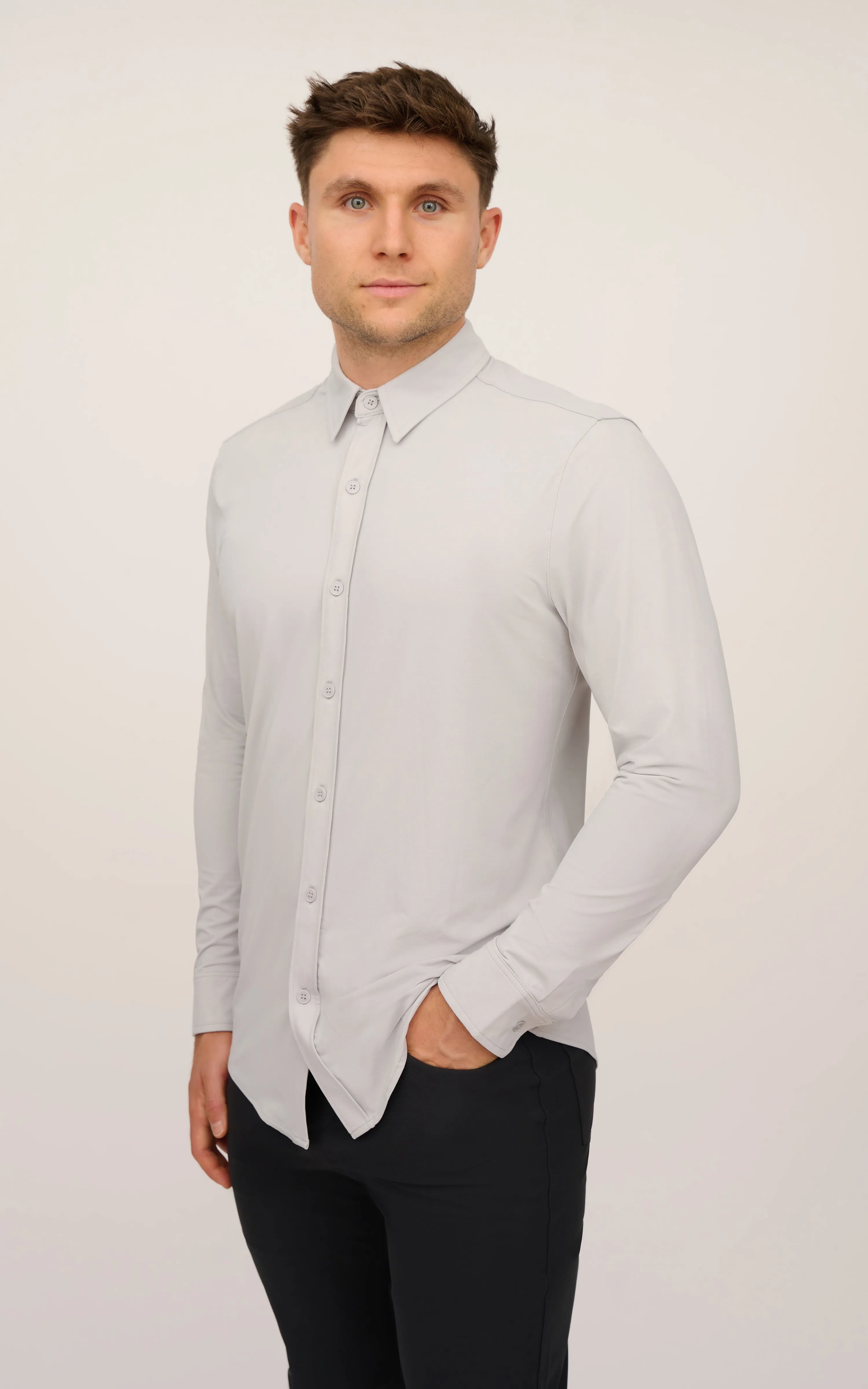 Mens Ultimate Button Down Performance Shirt sold by 90 Degree By Reflex