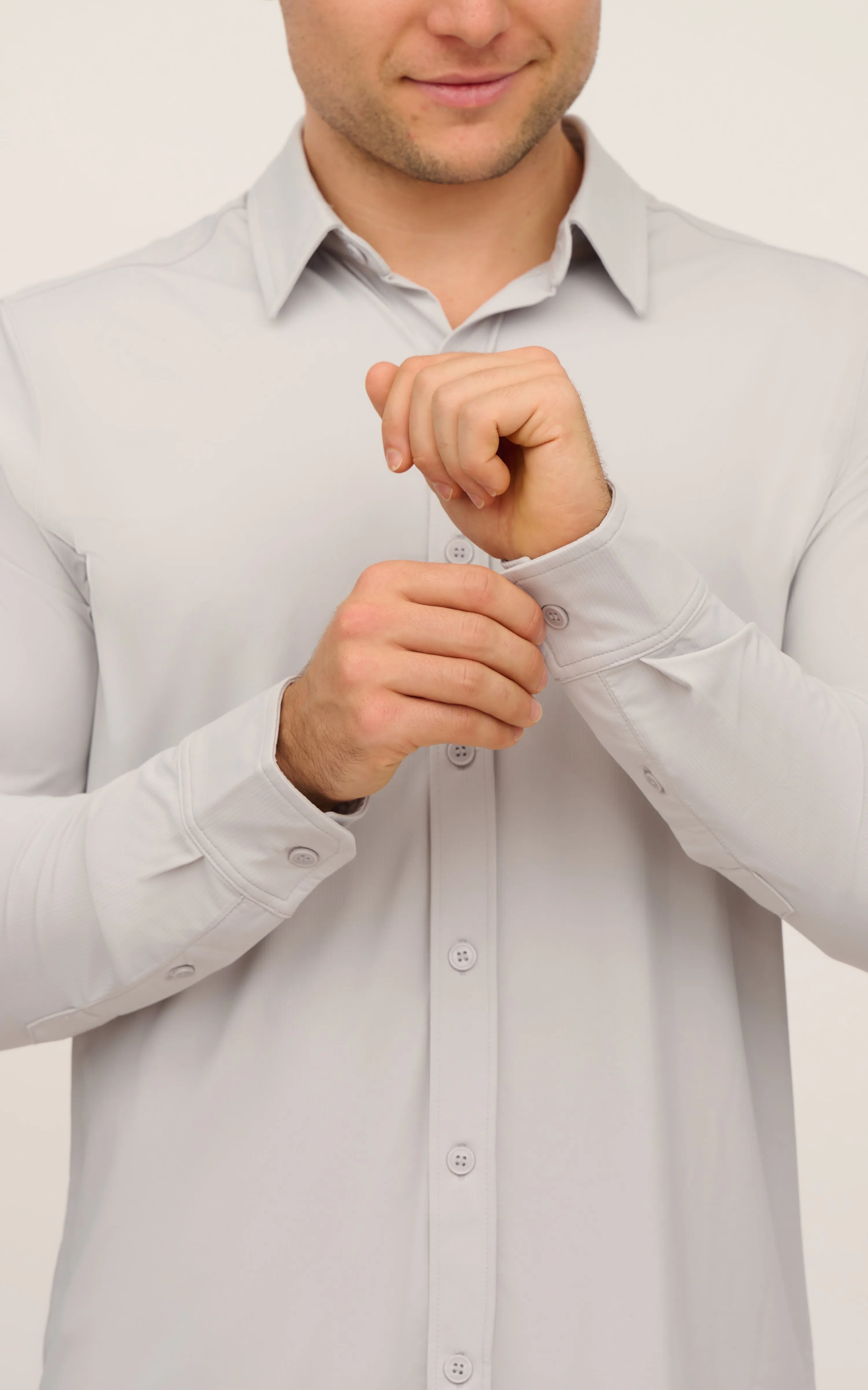 Mens Ultimate Button Down Performance Shirt sold by 90 Degree By Reflex product image thumbnail 2