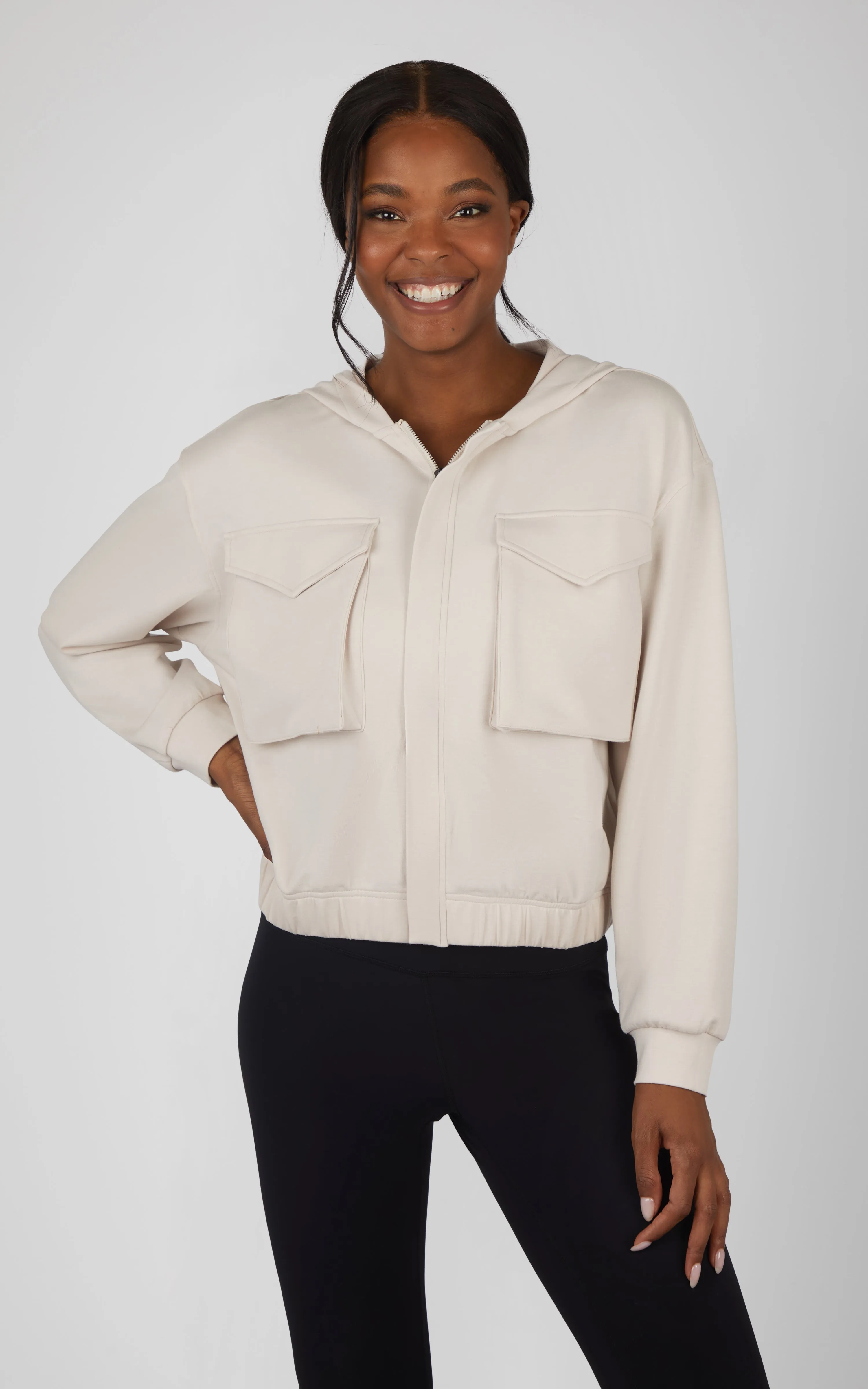 Softlite Hooded Jacket sold by 90 Degree By Reflex