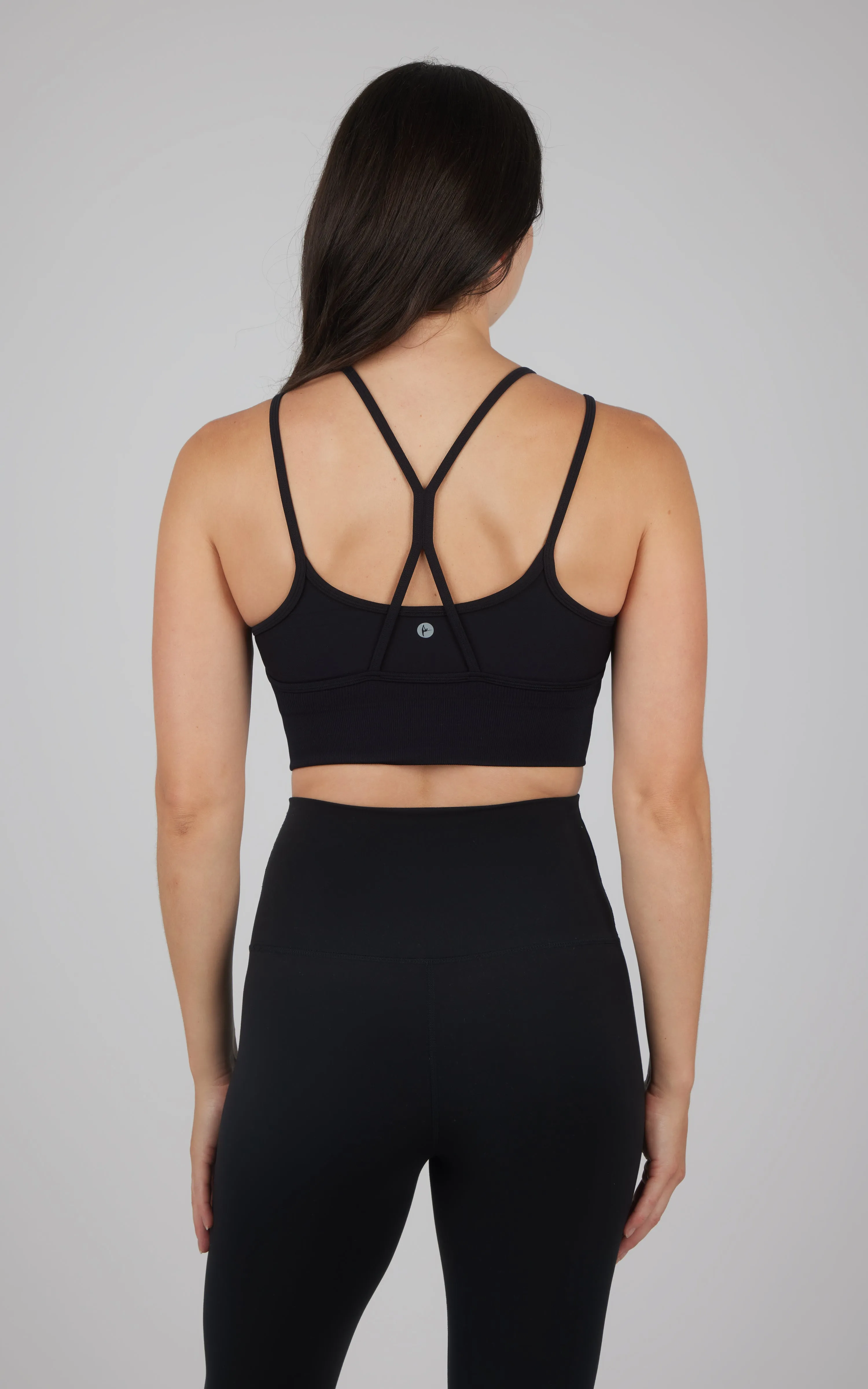 Ribbed Seamless Double Layer Bra sold by 90 Degree By Reflex product image thumbnail 3