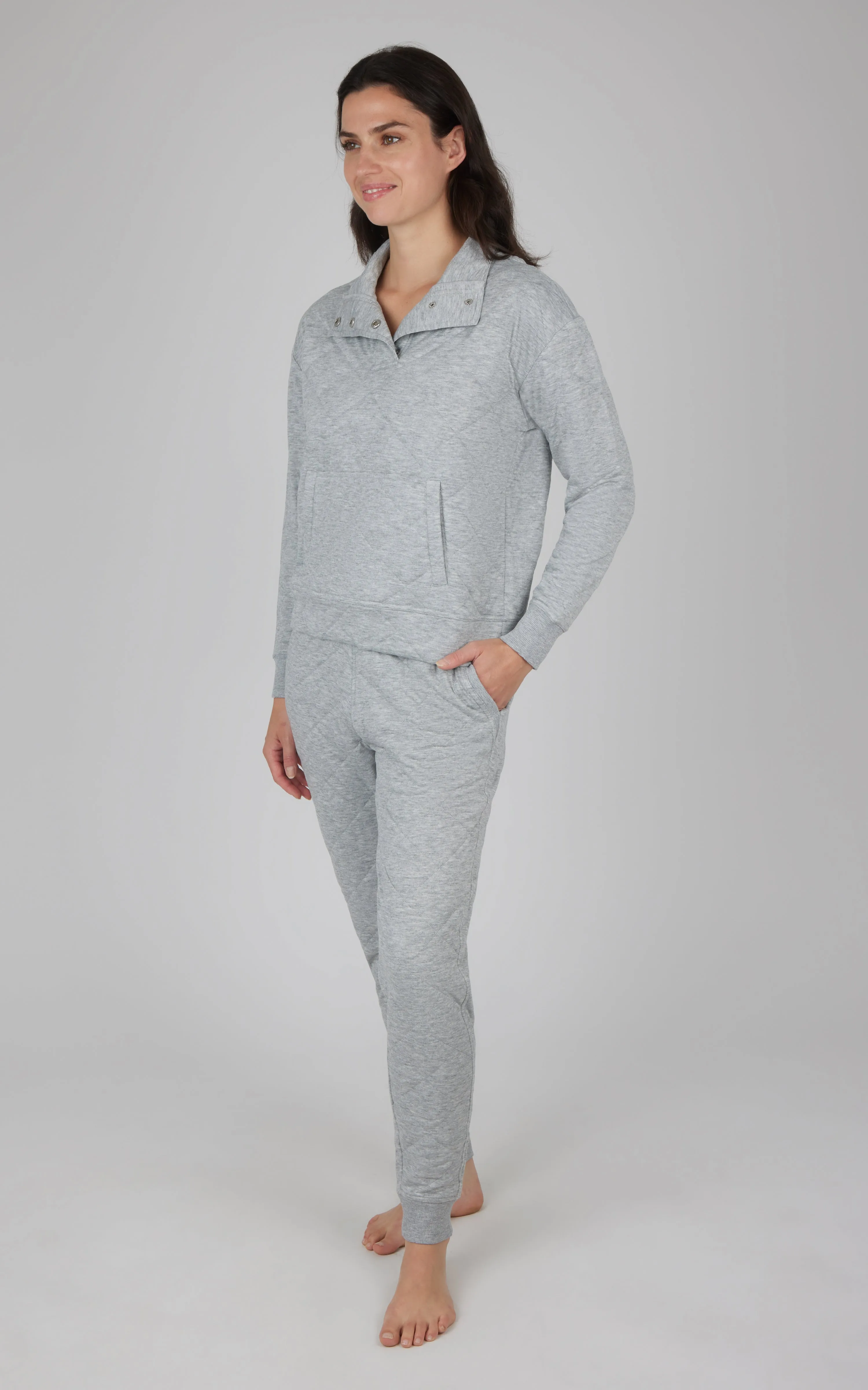 2 PC Quilted Jogger Set sold by 90 Degree By Reflex product image thumbnail 5