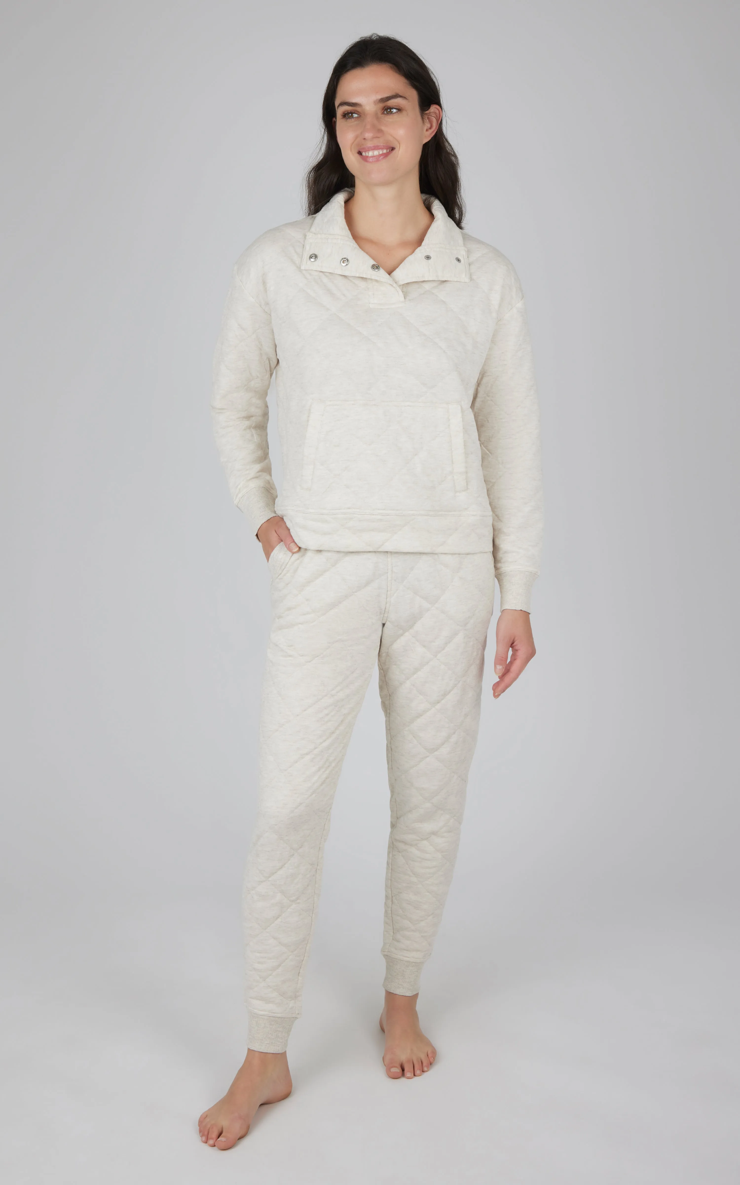 2 PC Quilted Jogger Set sold by 90 Degree By Reflex