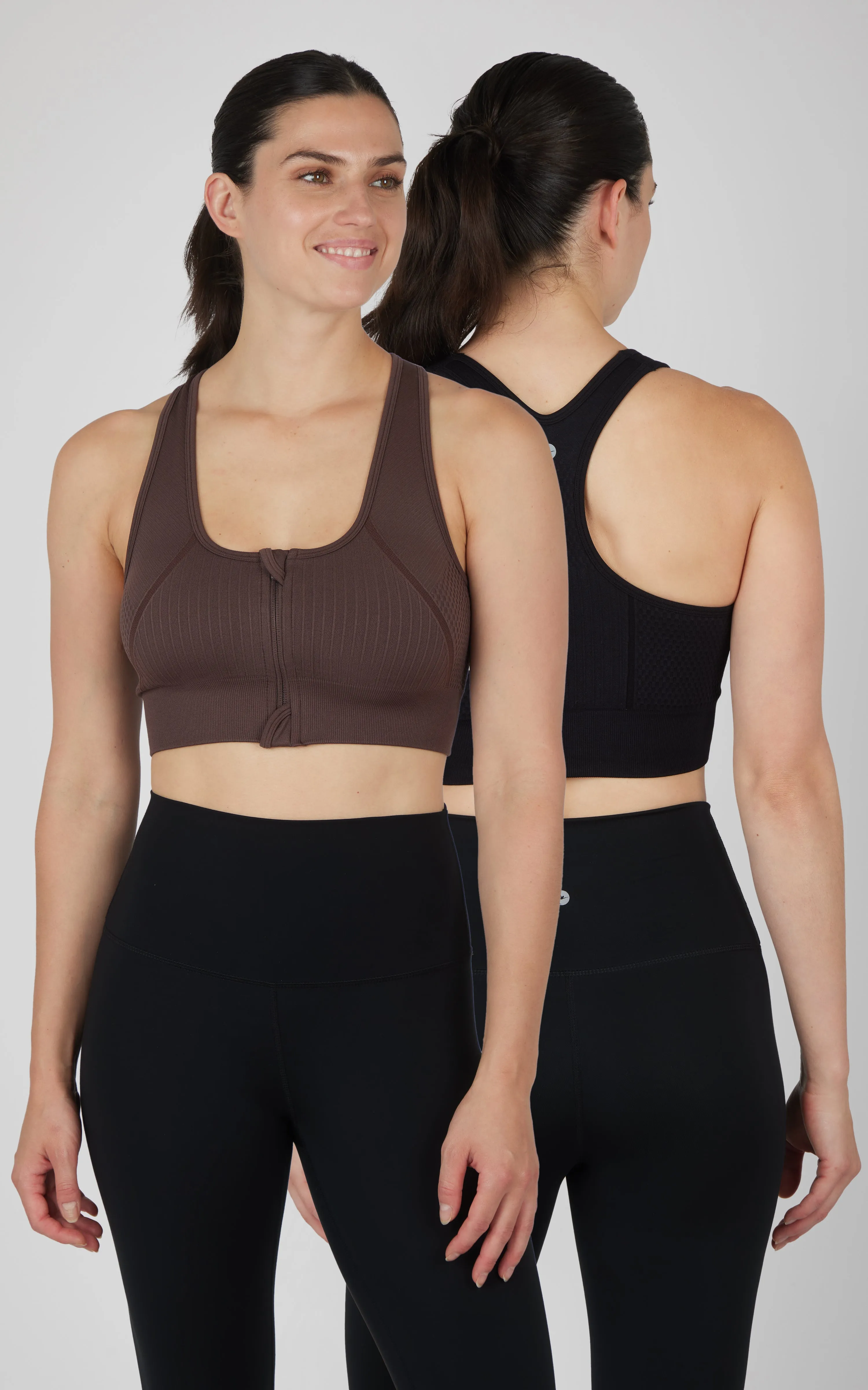 2 PK Zip Bra sold by 90 Degree By Reflex