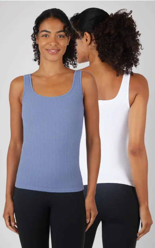 2 PK Square Neck Tank sold by 90 Degree By Reflex