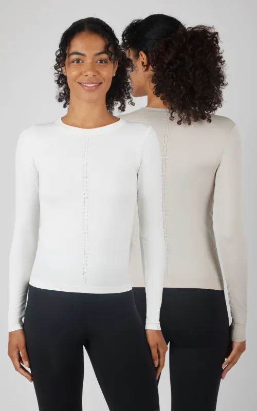 2 PK Long Sleeve Top sold by 90 Degree By Reflex