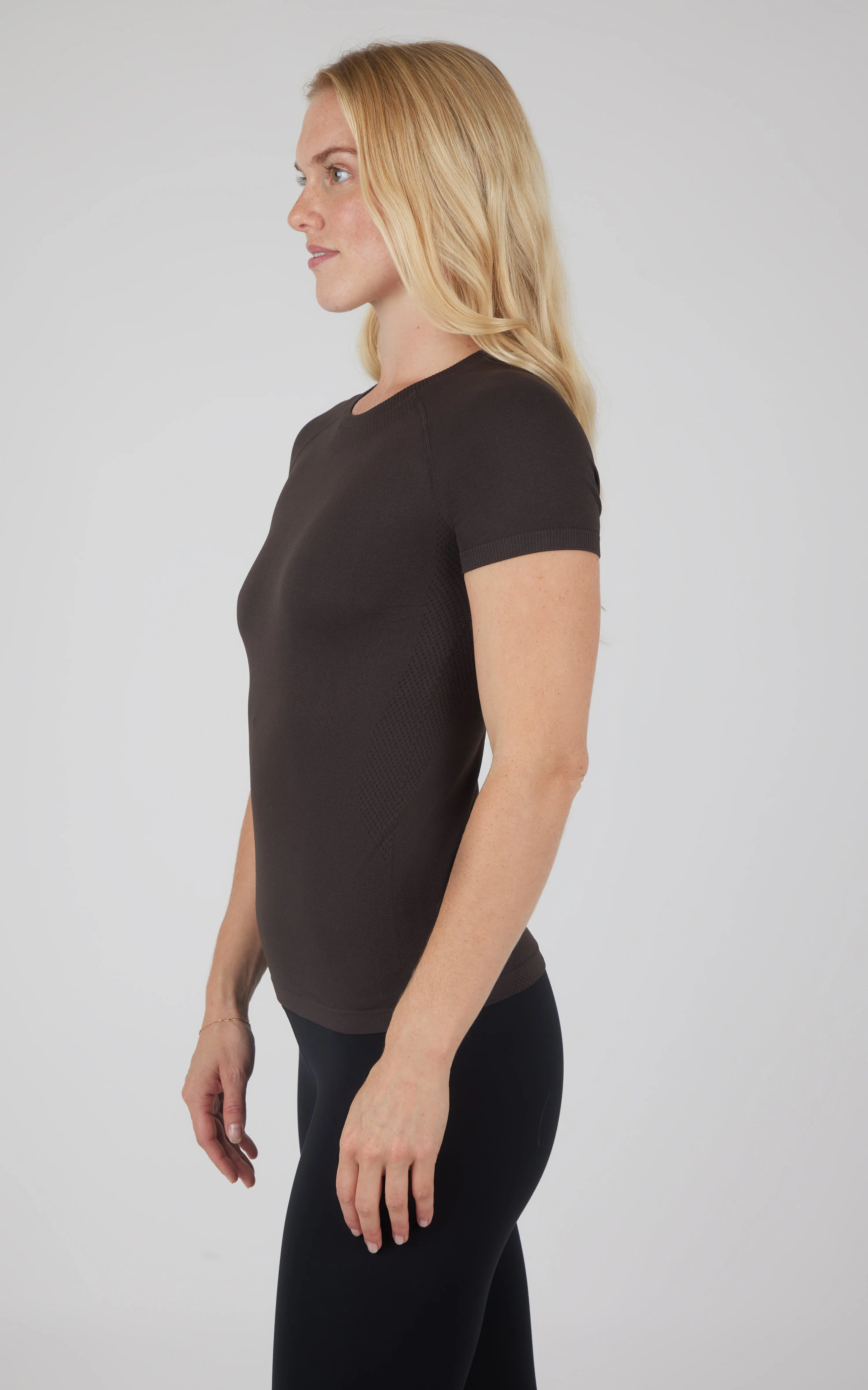 Seamless Active Short Sleeve Top sold by 90 Degree By Reflex product image thumbnail 5