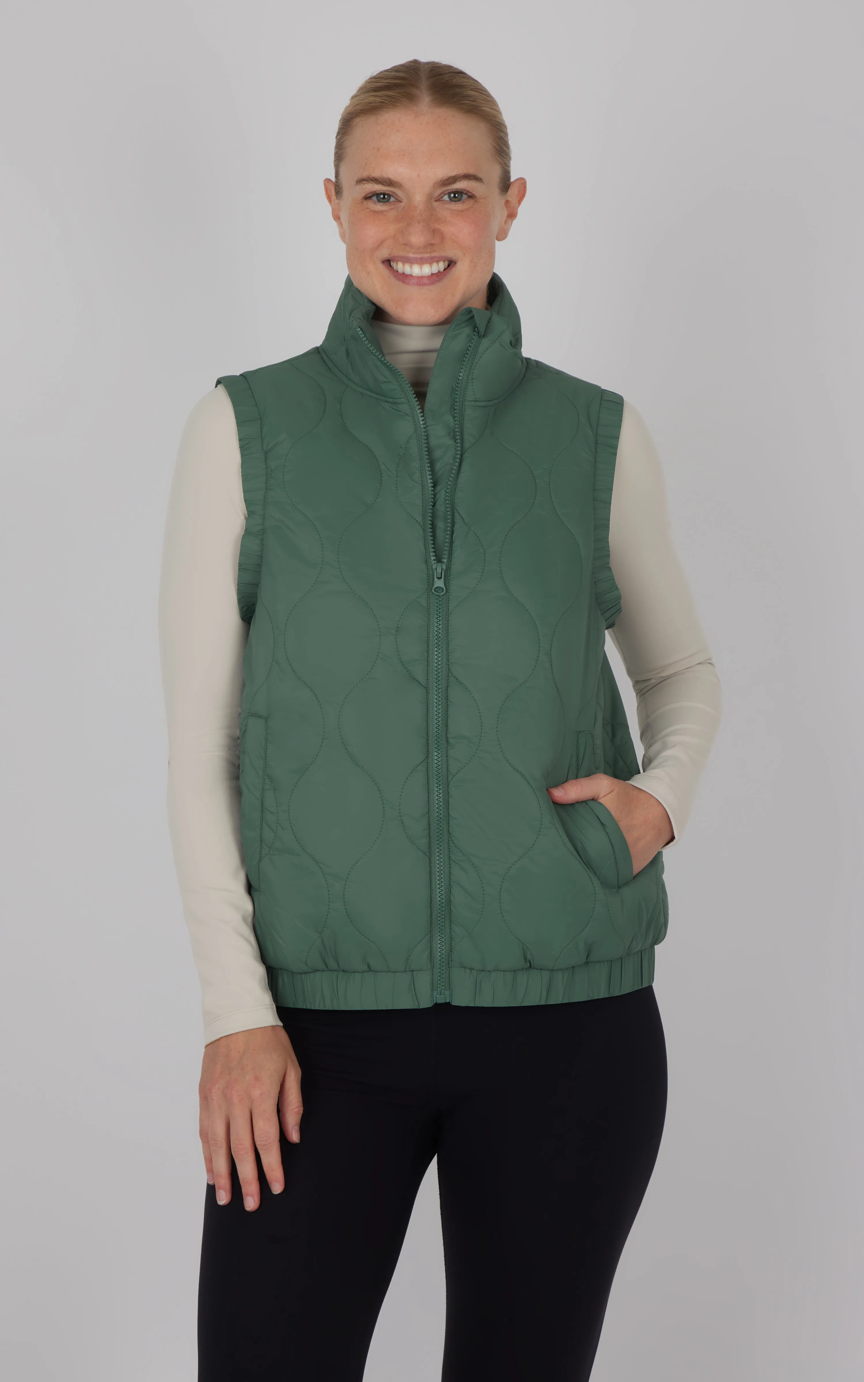 Quilted Freestyle Vest sold by 90 Degree By Reflex