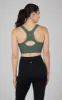 Seamless Front Zip Bra Top sold by 90 Degree By Reflex