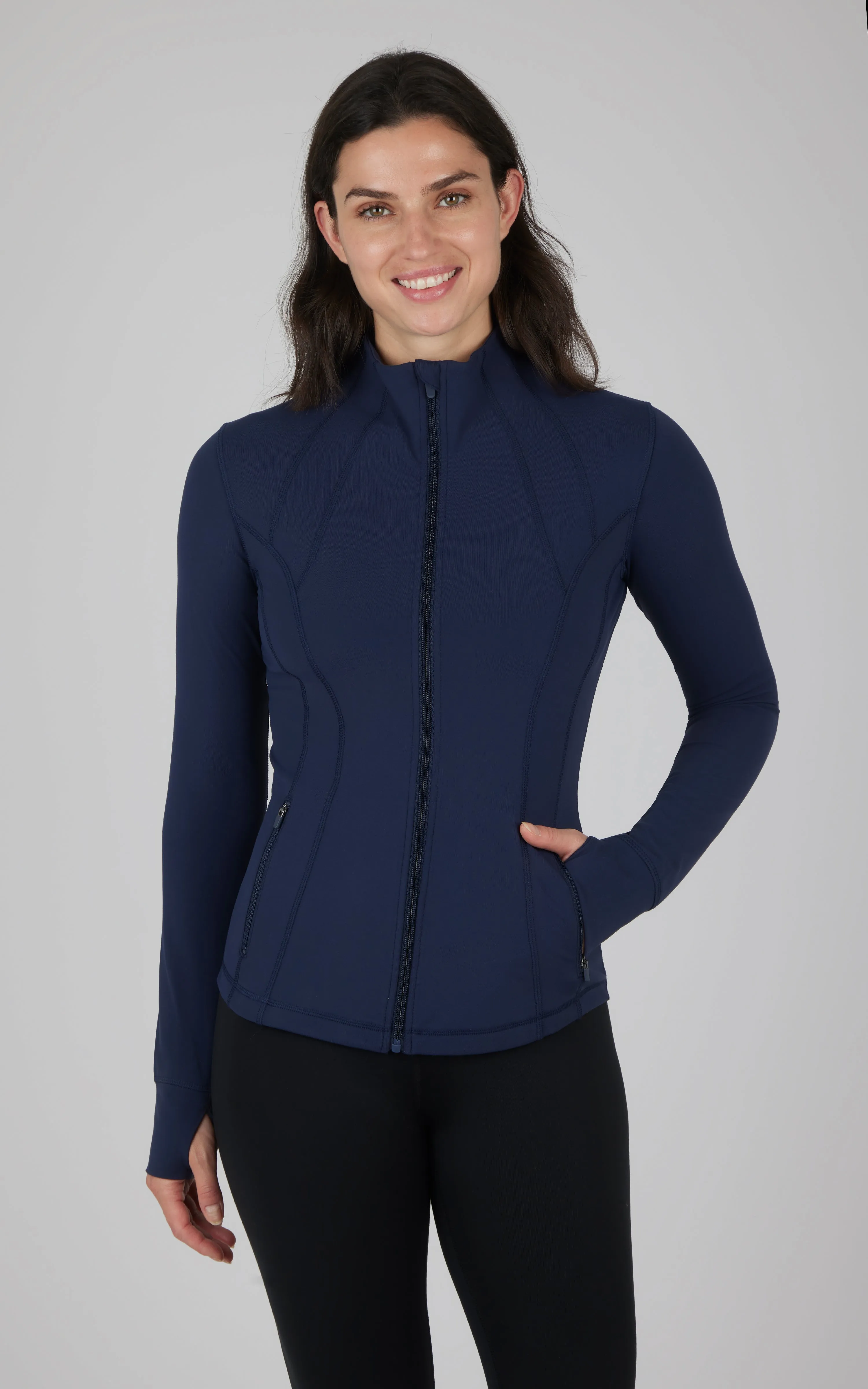 Nude Tech Jetsetter Full Zip Performance Jacket sold by 90 Degree By Reflex