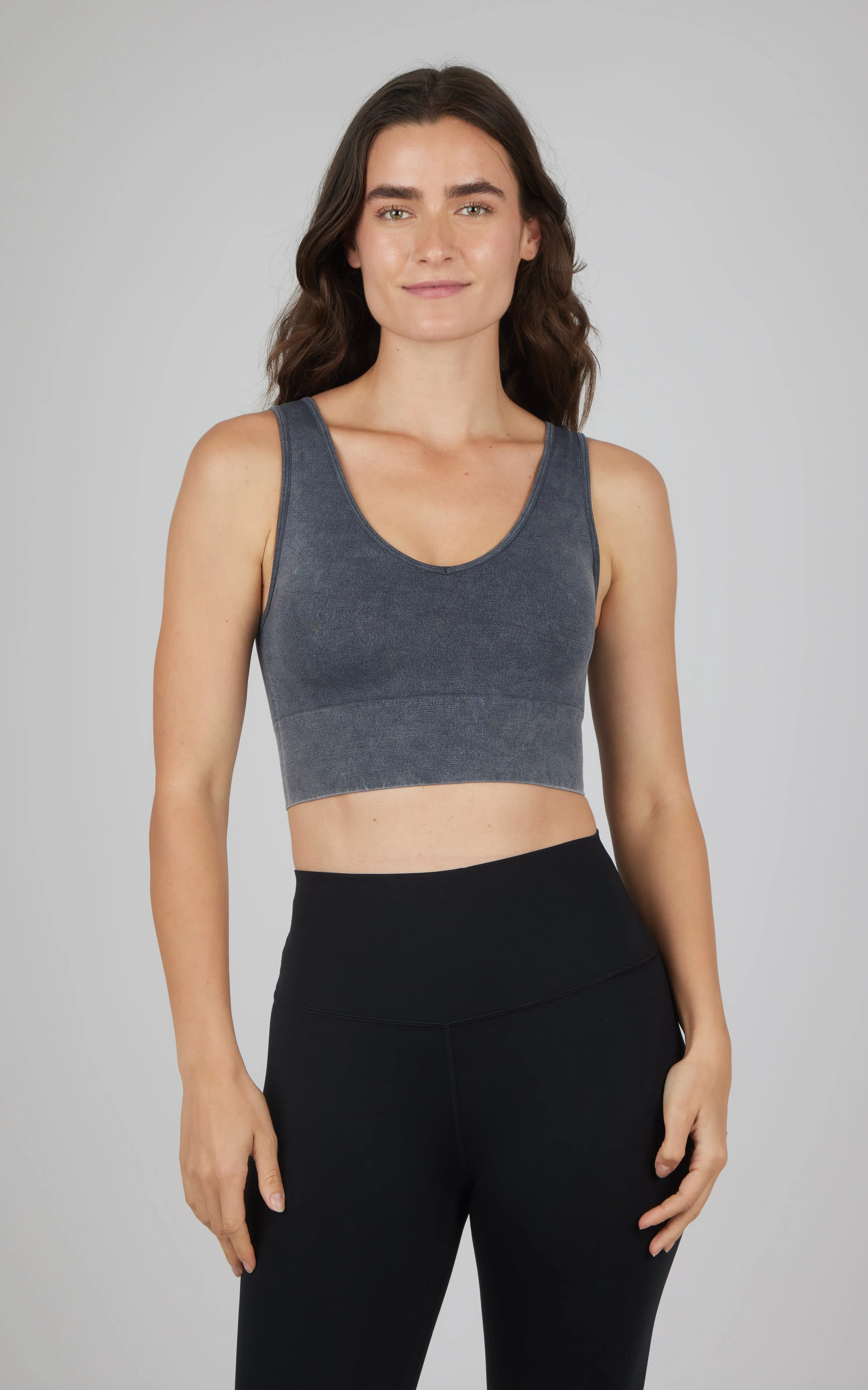 2 PK Stone Wash Bra Tank sold by 90 Degree By Reflex product image thumbnail 2