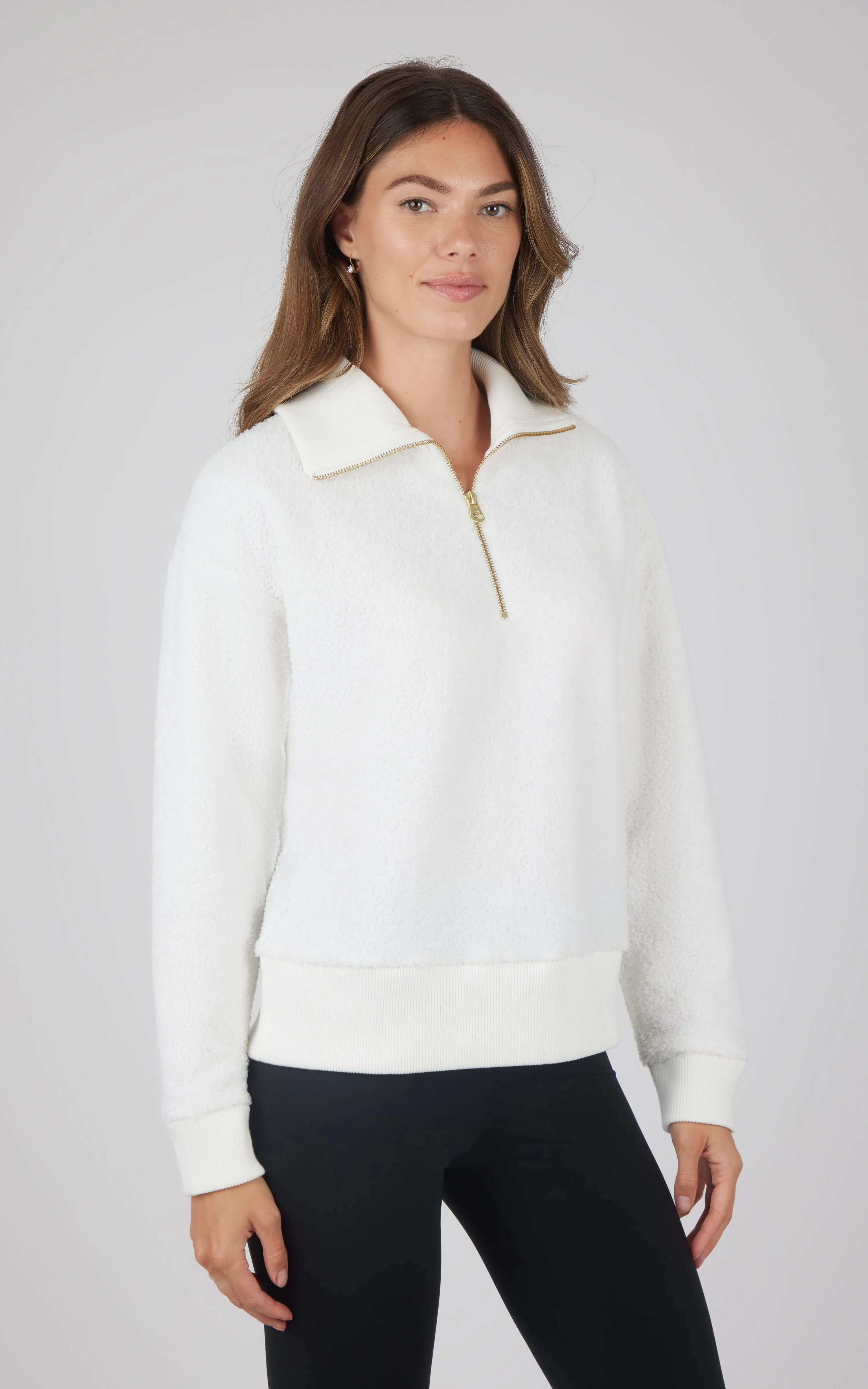 Sherpa Half Zip Pullover sold by 90 Degree By Reflex product image thumbnail 4