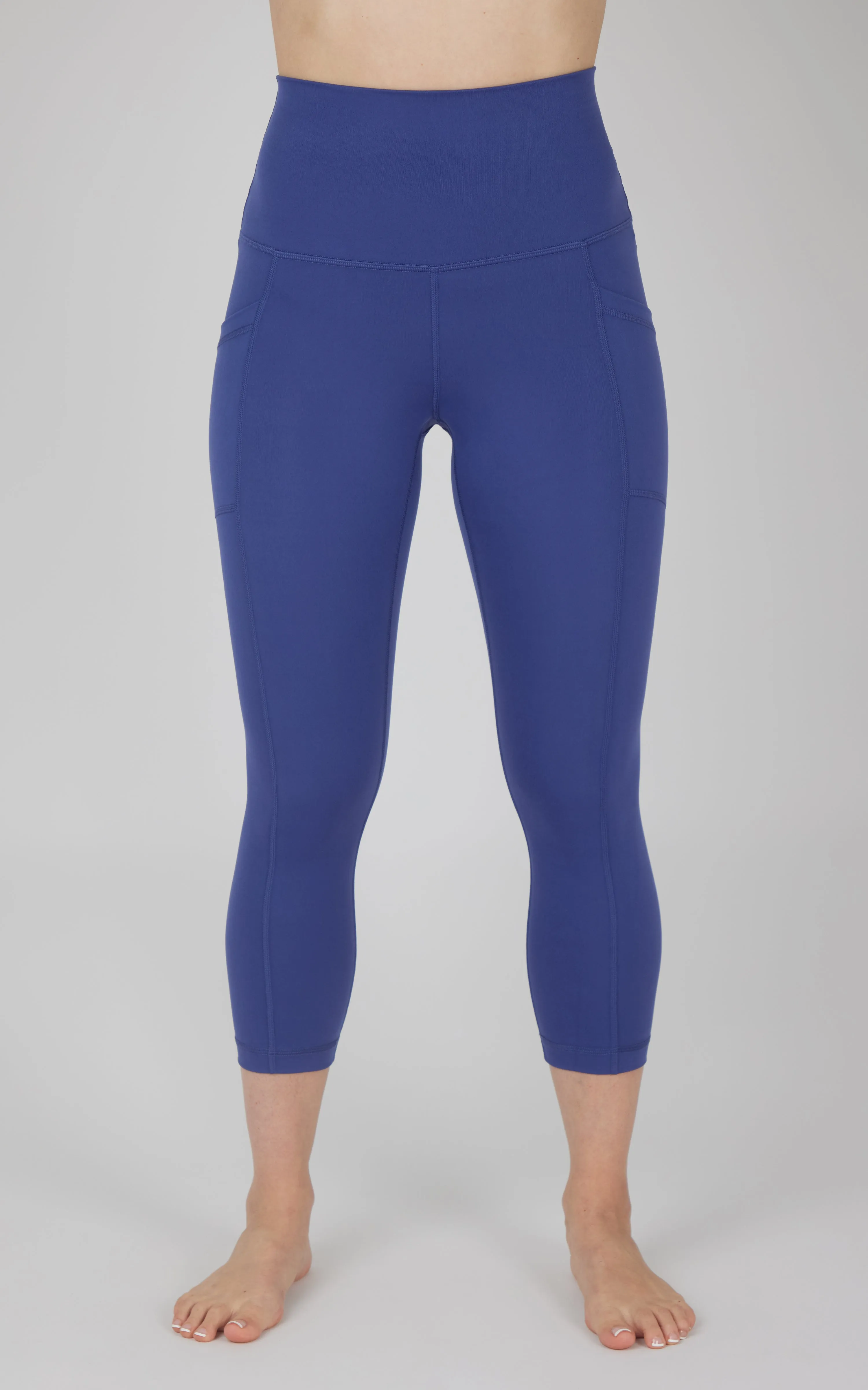 Lux Super High Waist Side Pocket Capri sold by 90 Degree By Reflex product image thumbnail 3