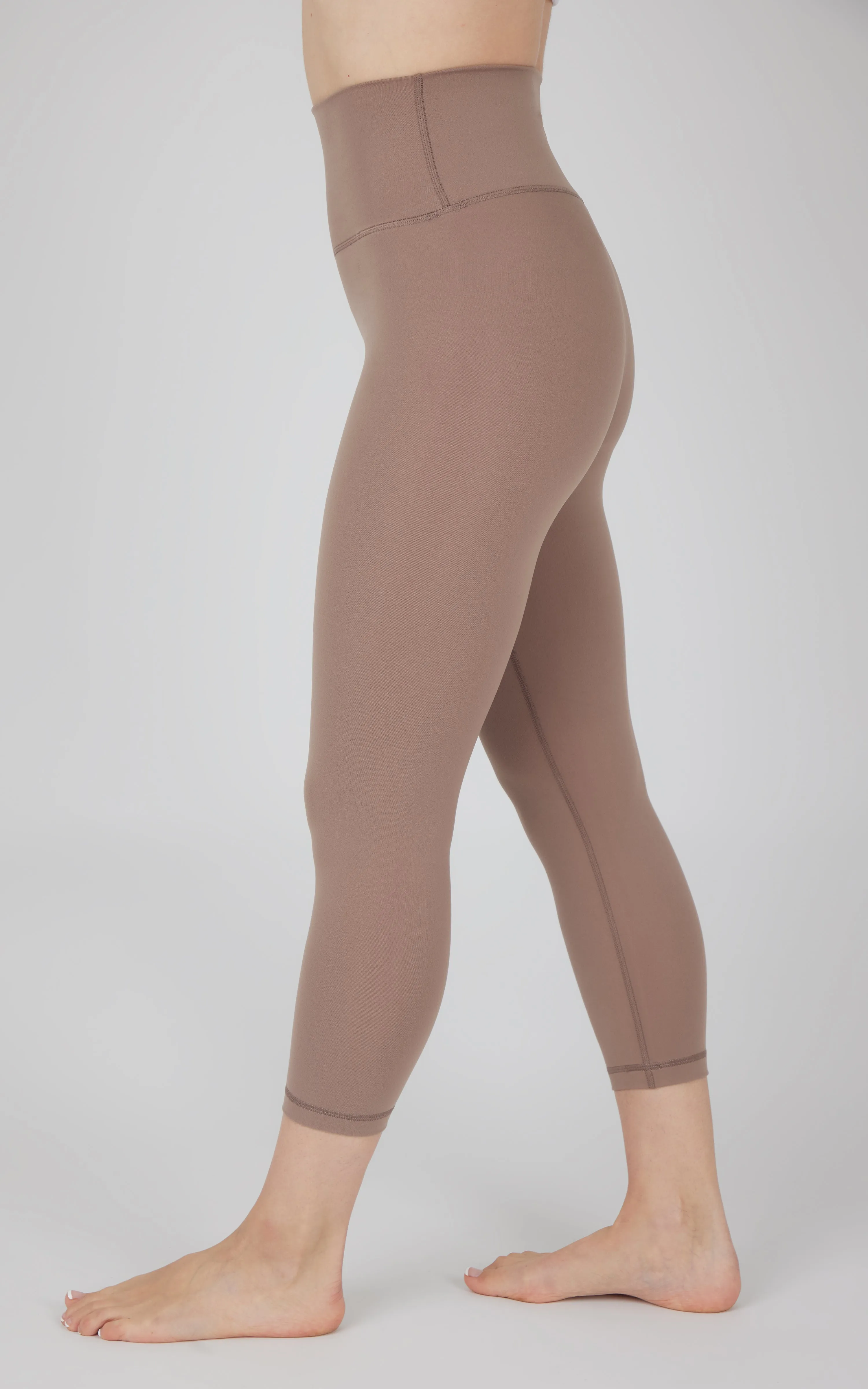 Lux Elastic Free High Waist Capri sold by 90 Degree By Reflex