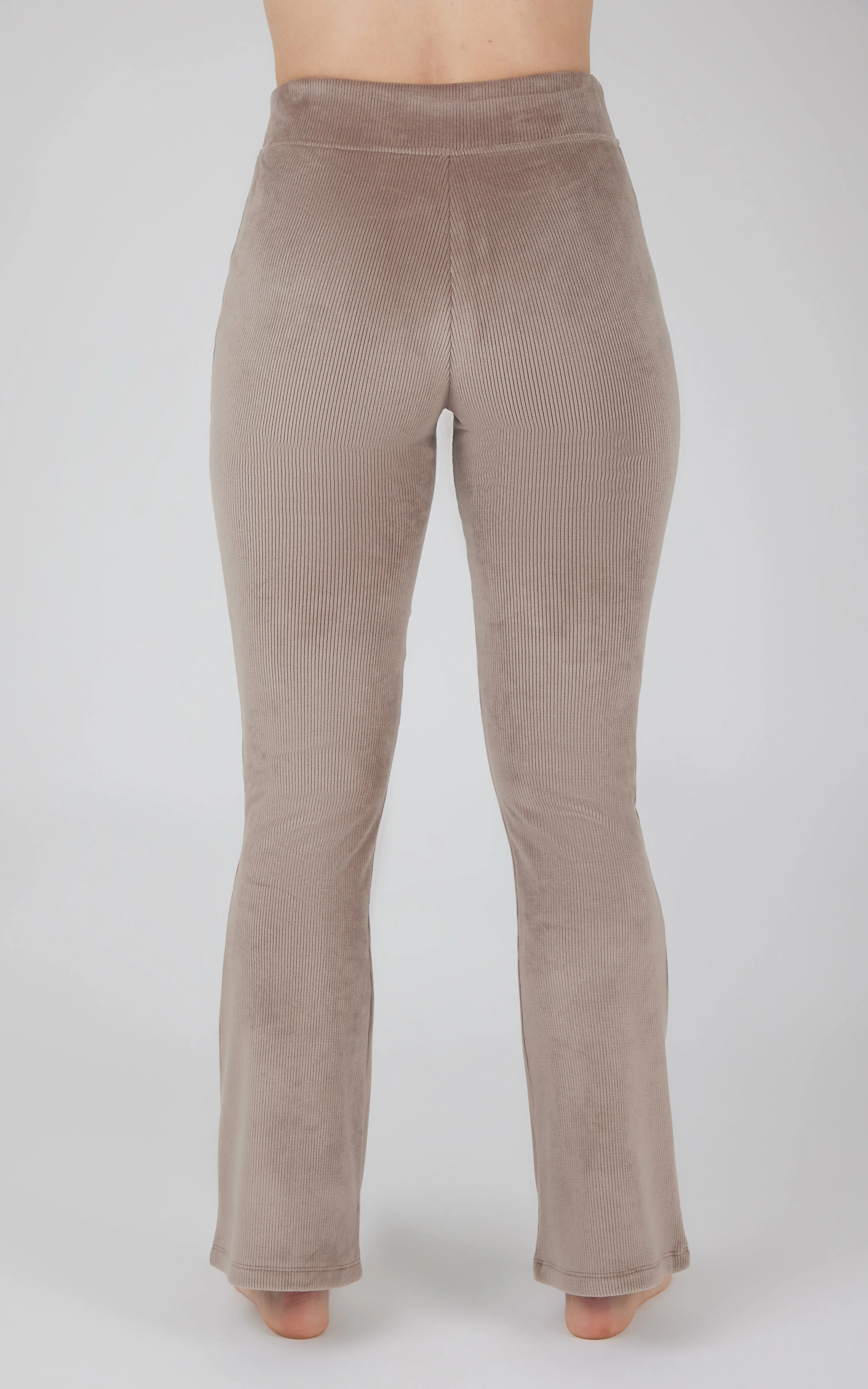 Dreamy Velour Ribbed Flared Pant sold by 90 Degree By Reflex product image thumbnail 2