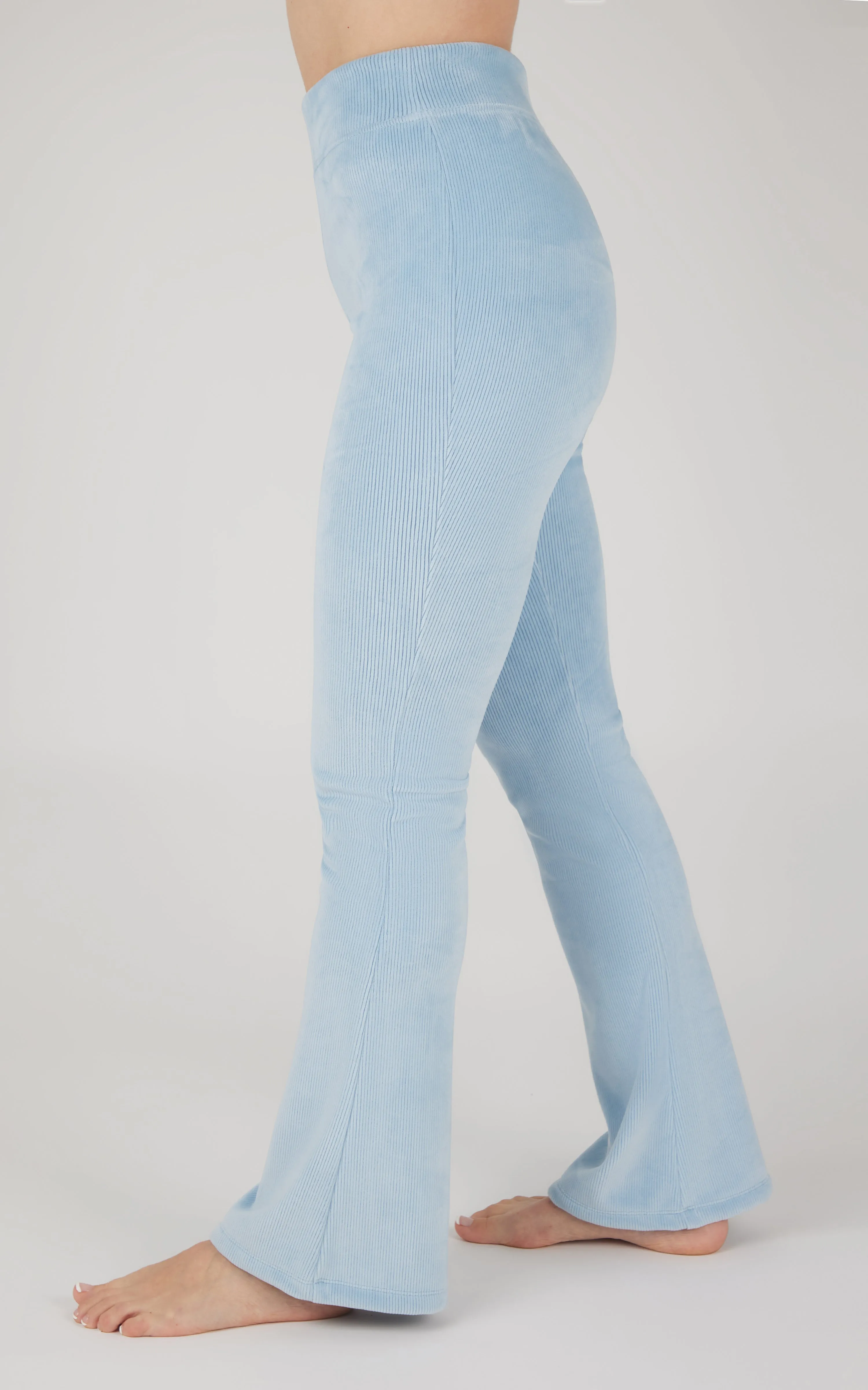 Dreamy Velour Ribbed Flared Pant sold by 90 Degree By Reflex product image thumbnail 4