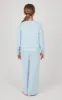 Girls 2 PC Melange Sweatshirt and Wide Leg Pant sold by 90 Degree By Reflex