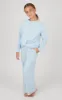 Girls 2 PC Melange Sweatshirt and Wide Leg Pant sold by 90 Degree By Reflex