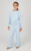 Girls 2 PC Melange Sweatshirt and Wide Leg Pant sold by 90 Degree By Reflex