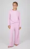 Girls 2 PC Melange Sweatshirt and Wide Leg Pant sold by 90 Degree By Reflex