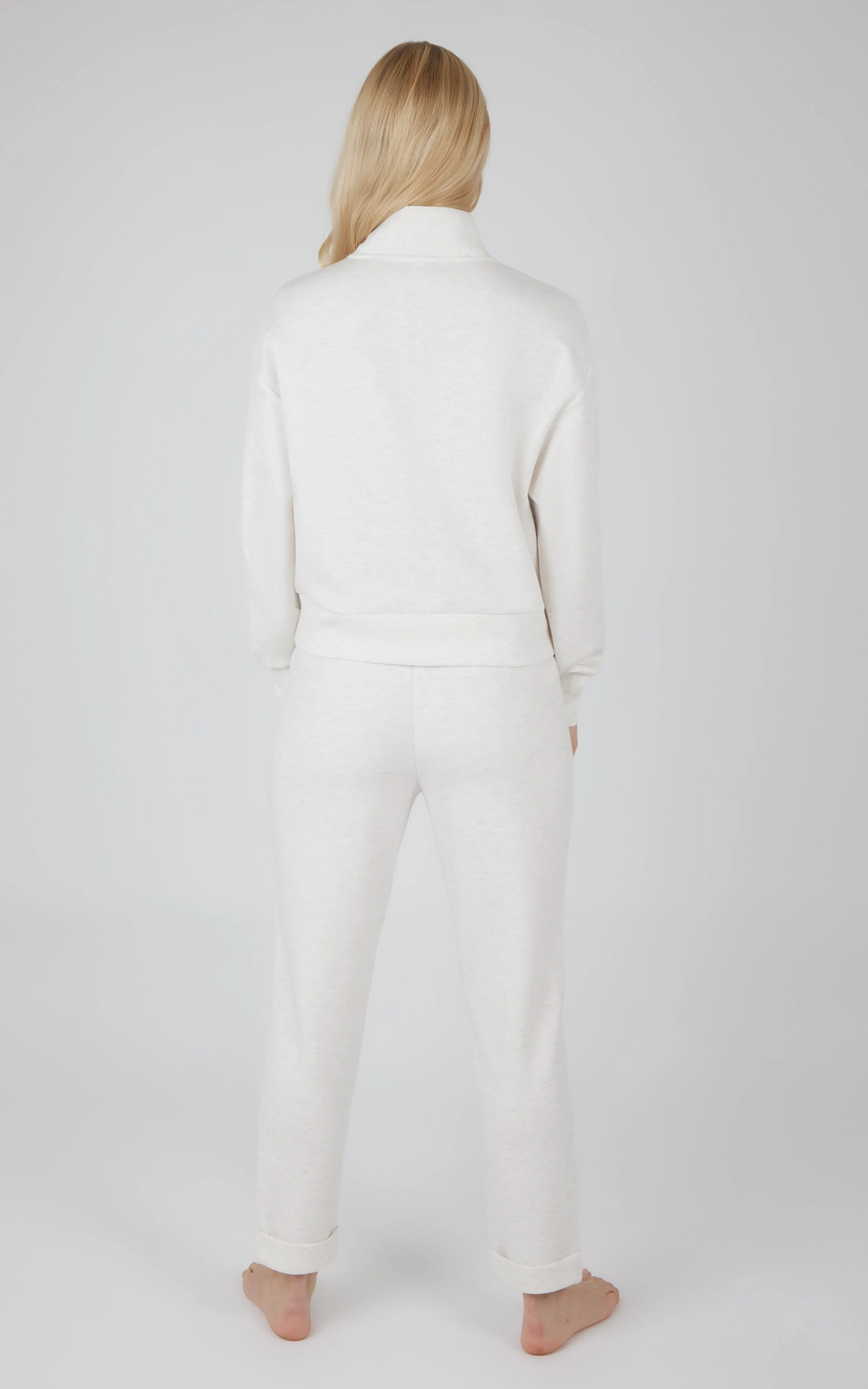 Softlite Zip Neck Pullover and Jogger Set sold by 90 Degree By Reflex product image thumbnail 3