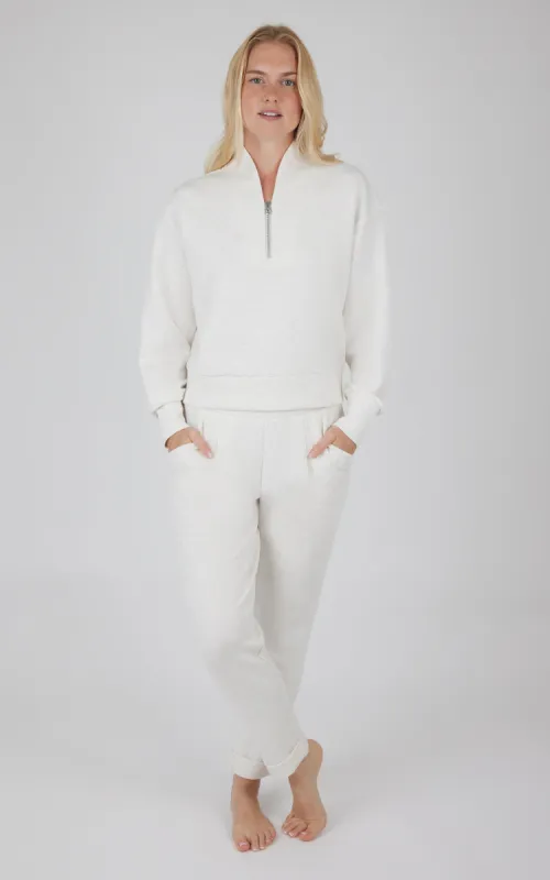Softlite Zip Neck Pullover and Jogger Set sold by 90 Degree By Reflex